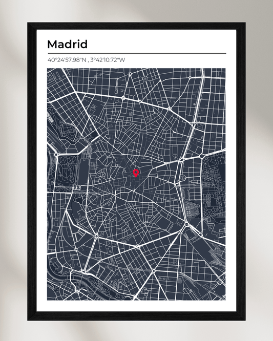 Personalised Map of Madrid