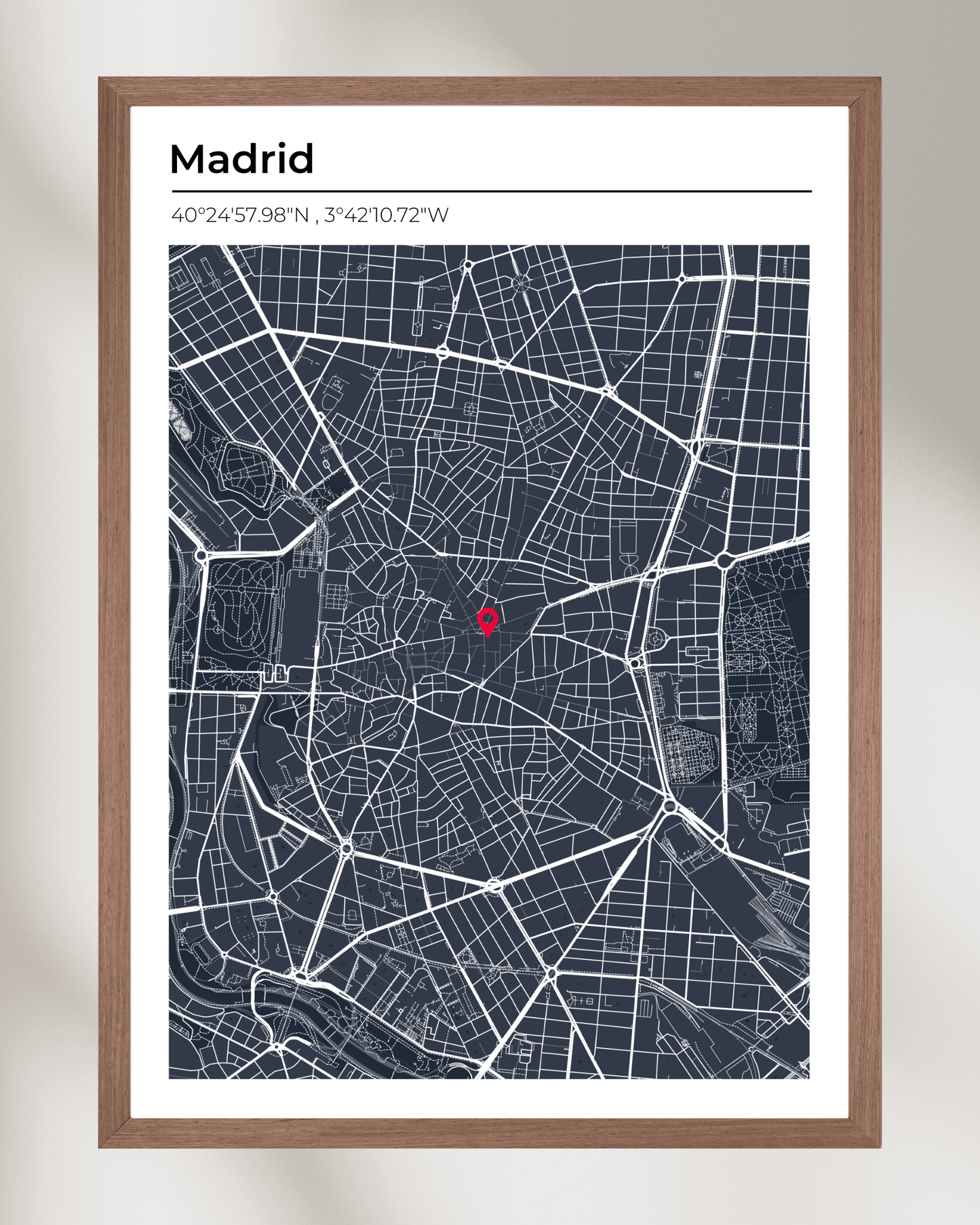 Personalised Map of Madrid