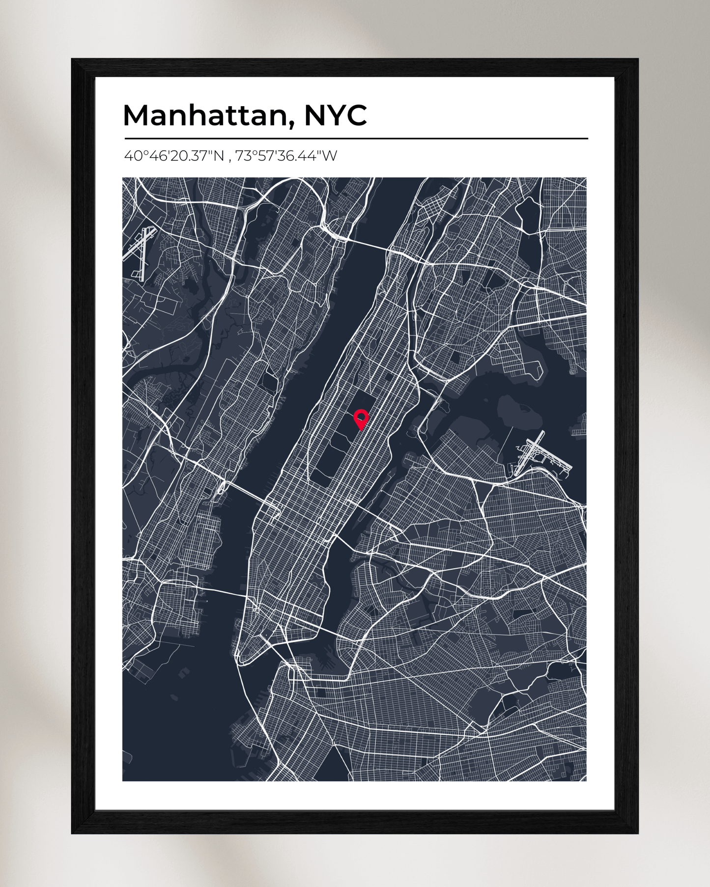 Personalised Map of New York