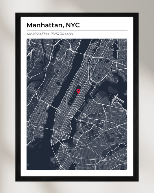 Personalised Map of New York