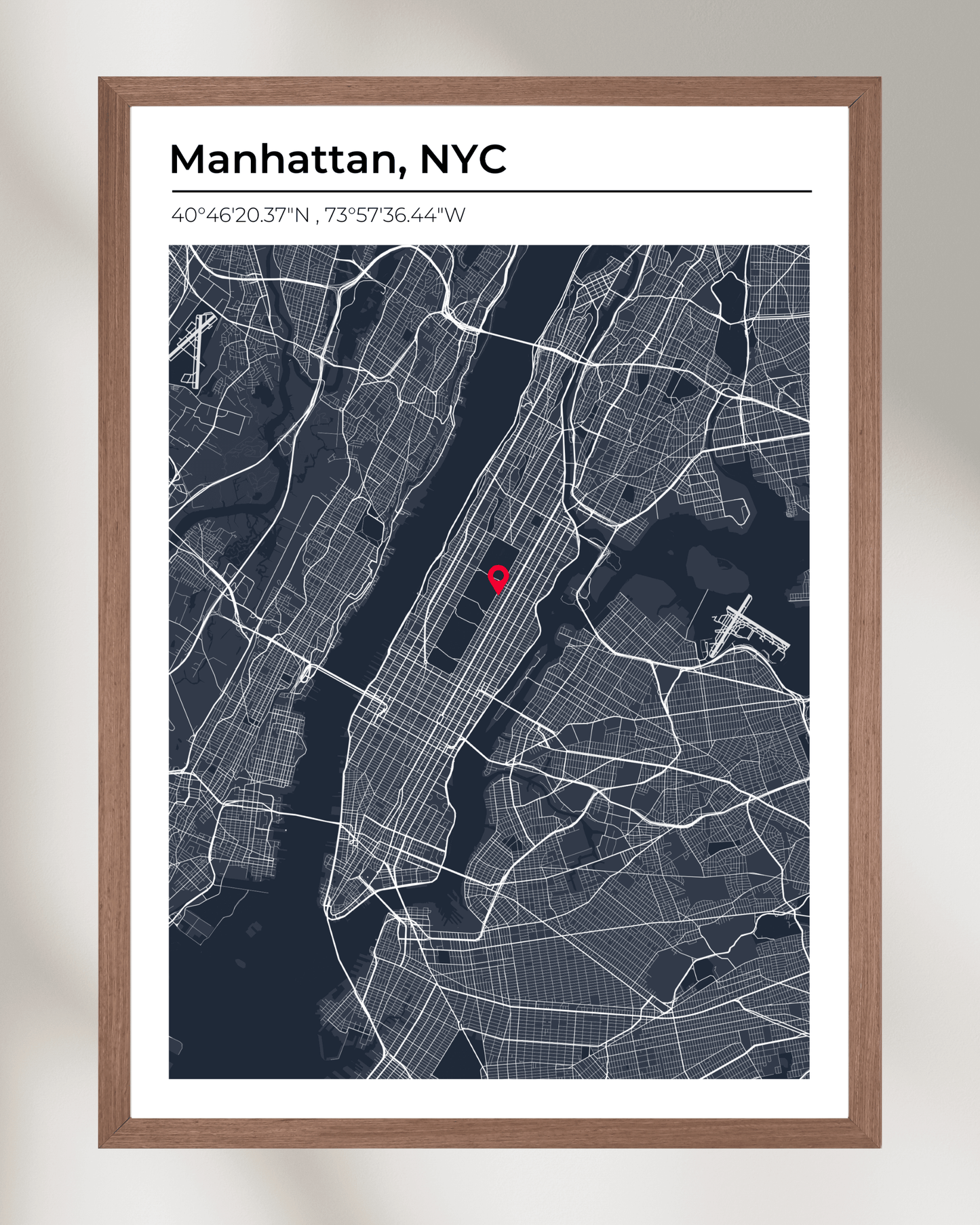 Personalised Map of New York