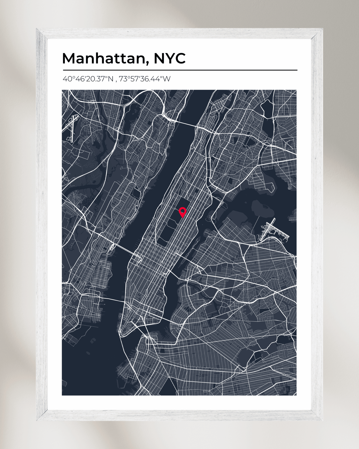 Personalised Map of New York