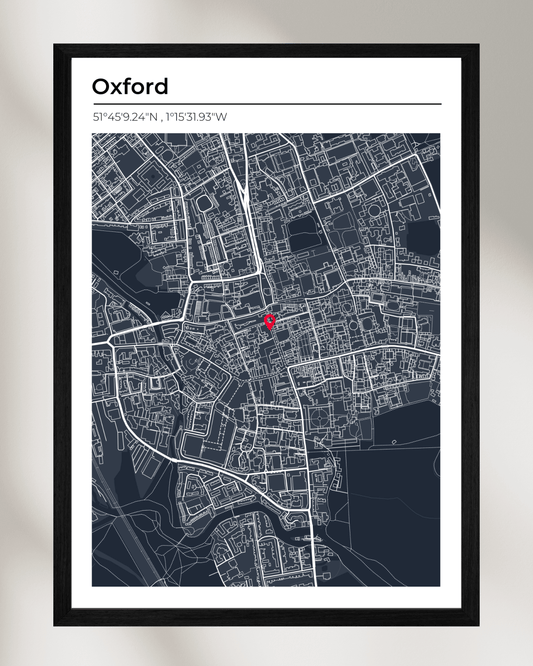 Personalised Map of Oxford
