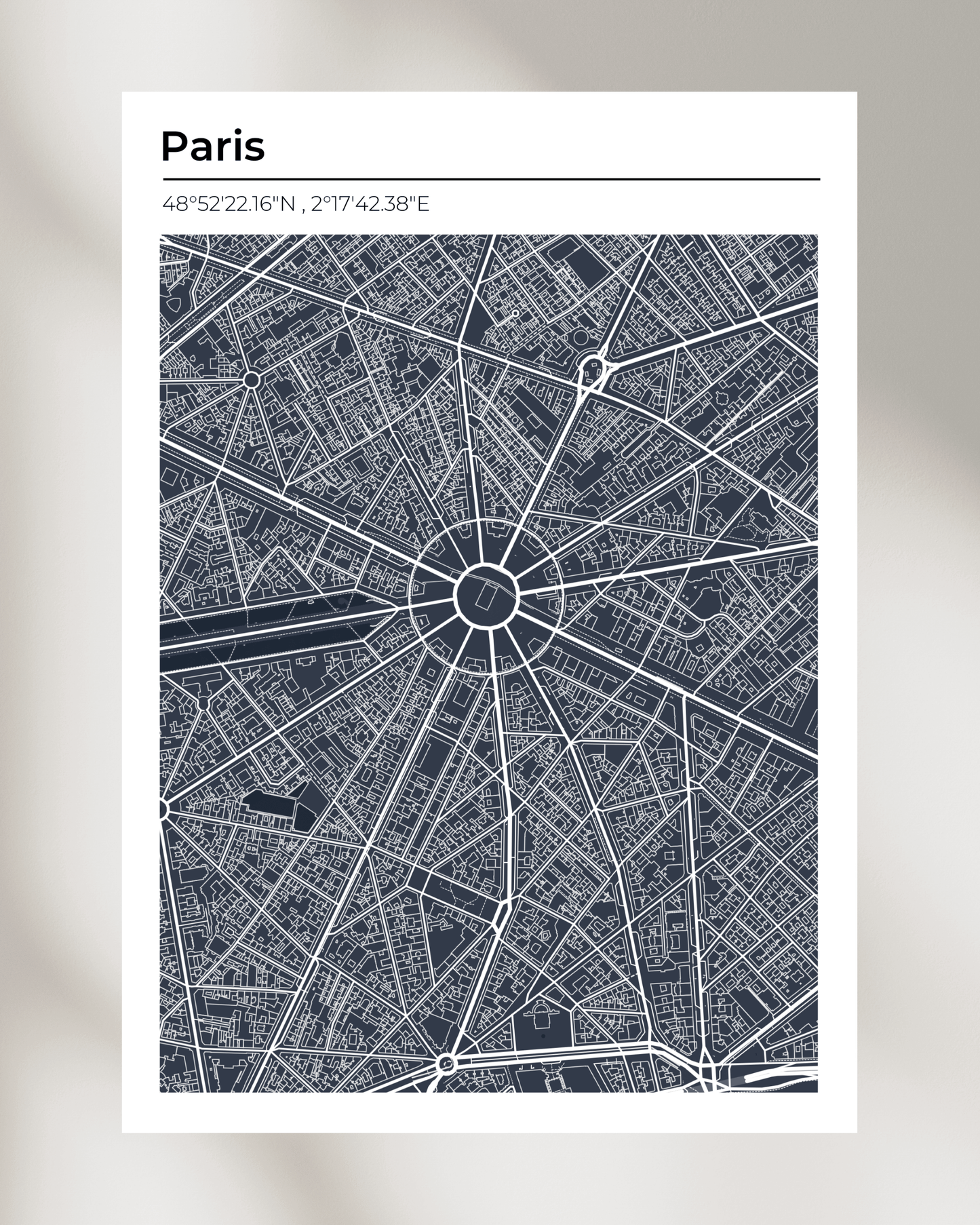 Personalised Map of Paris