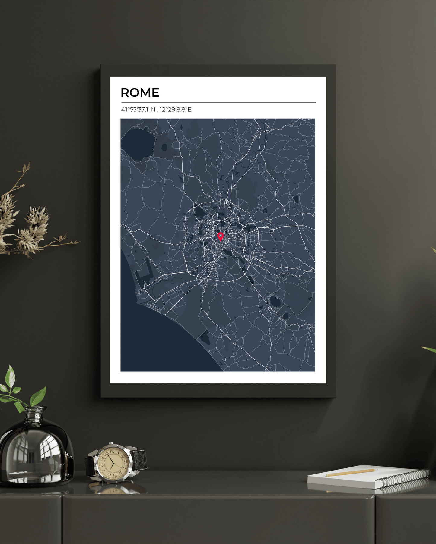 Personalised Map of Rome