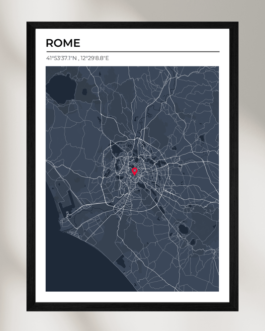 Personalised Map of Rome