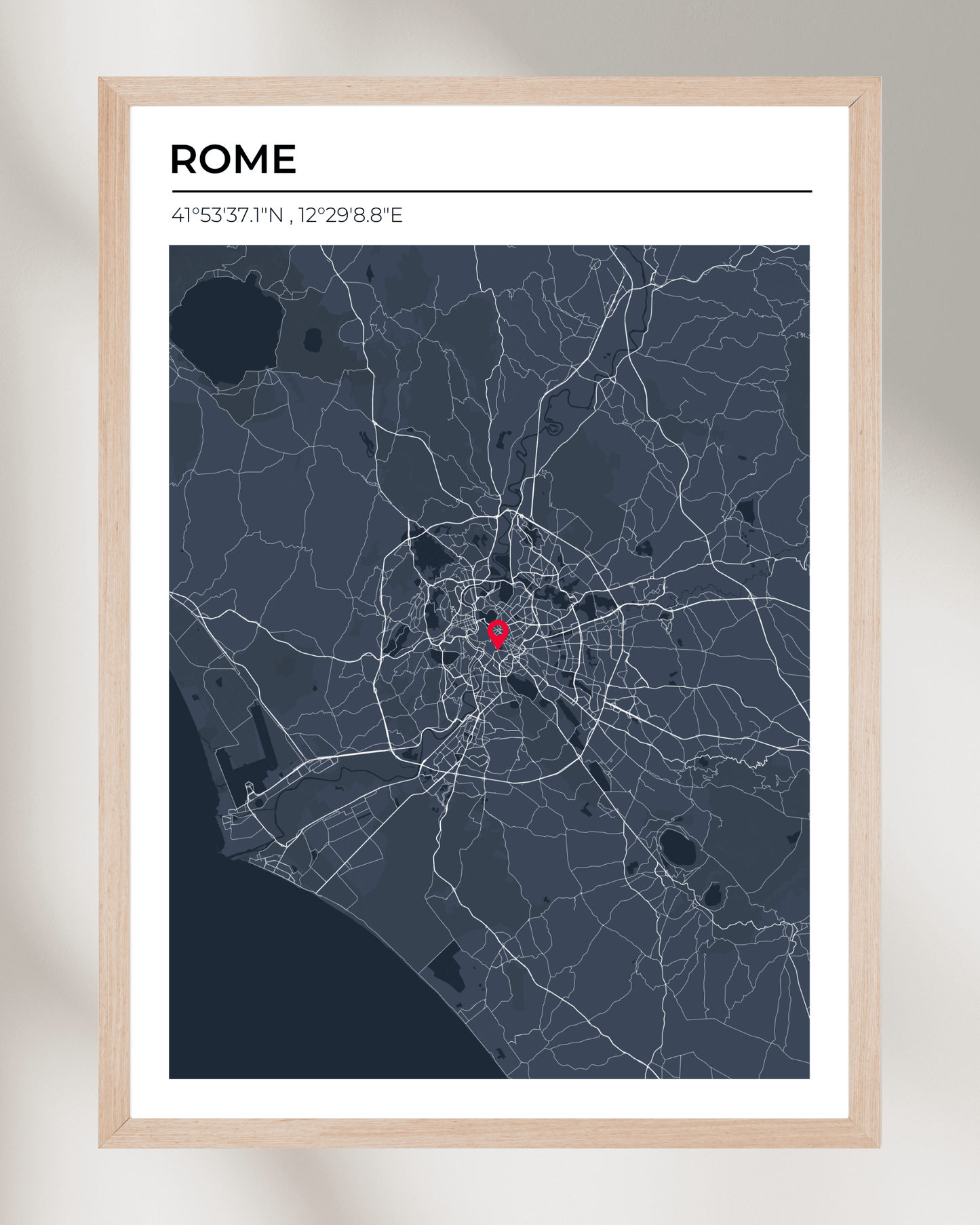 Personalised Map of Rome