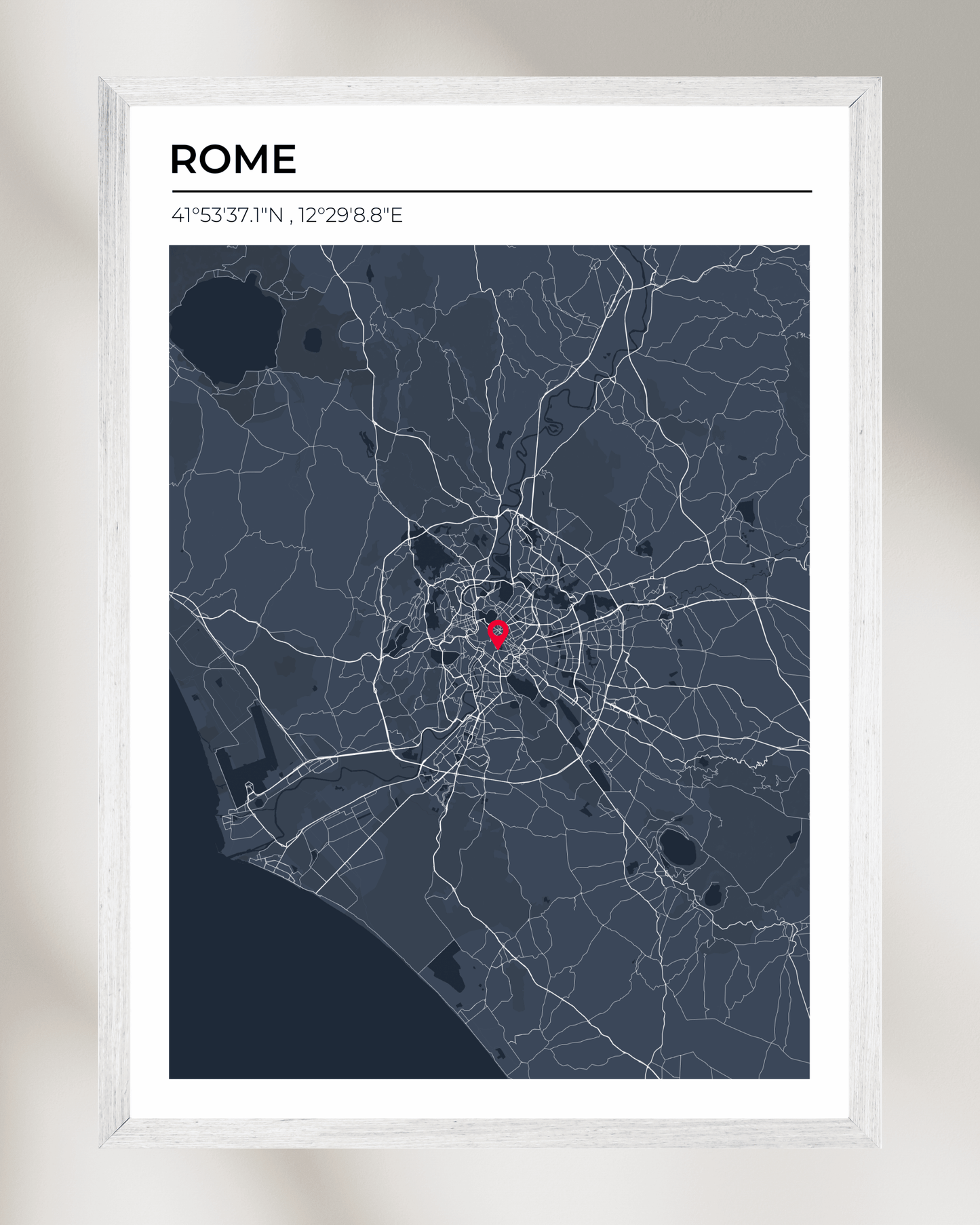 Personalised Map of Rome
