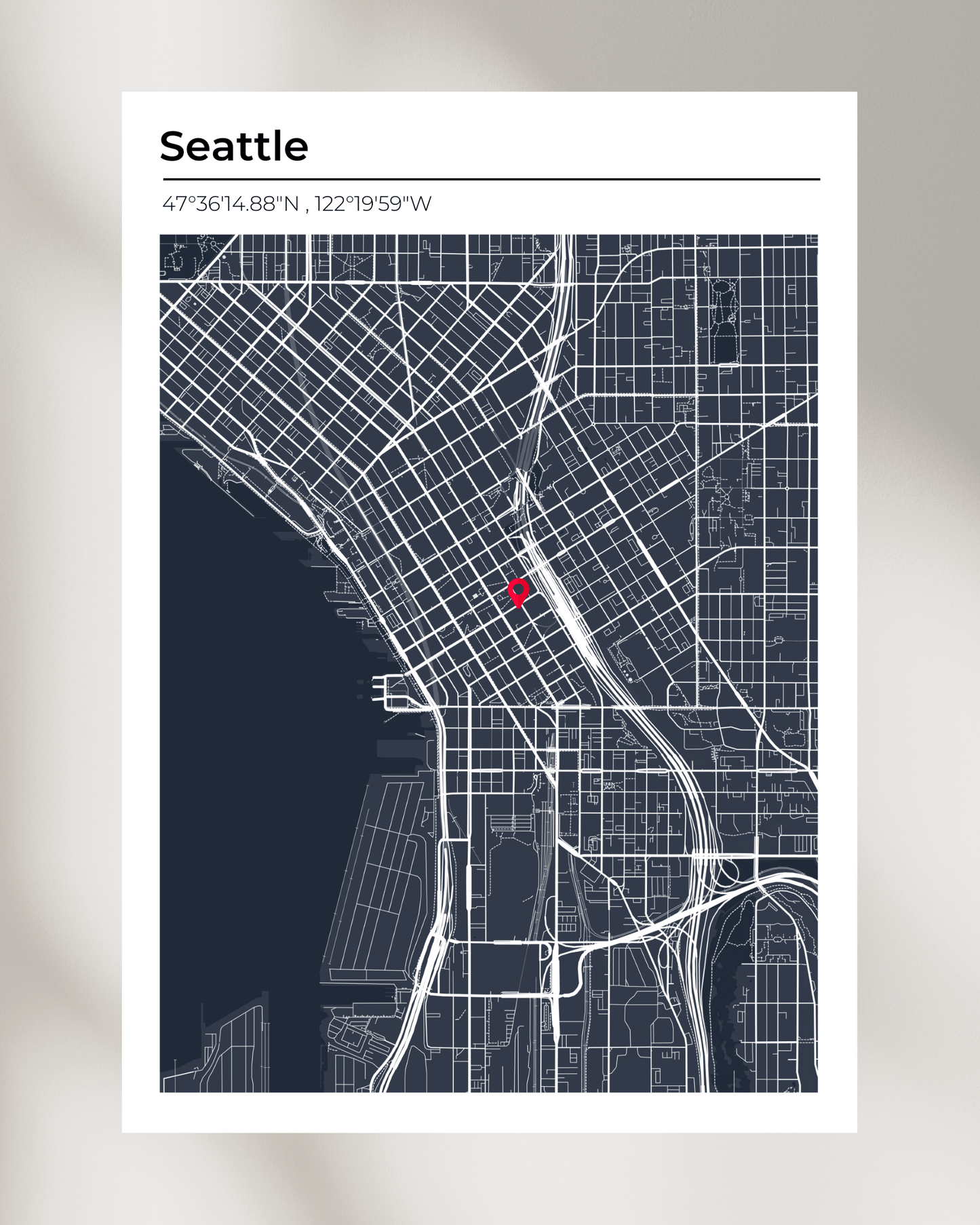 Personalised Map of Seattle