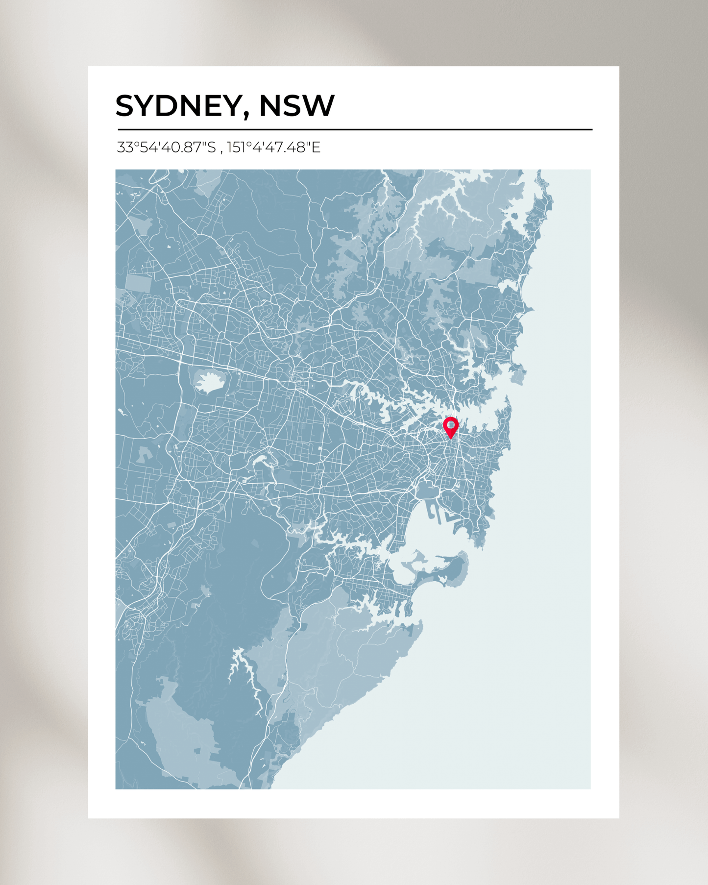 Personalised Map of Sydney