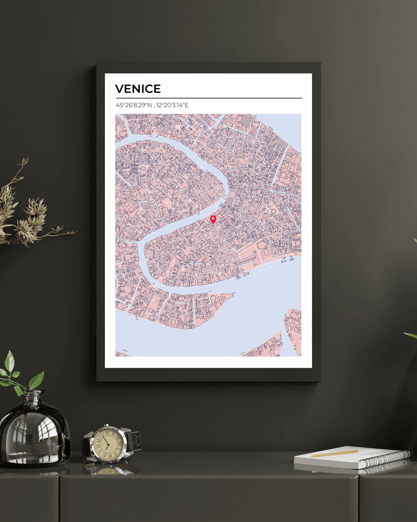 Personalised Map of Venice