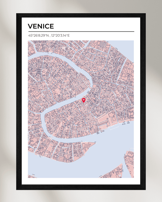 Personalised Map of Venice