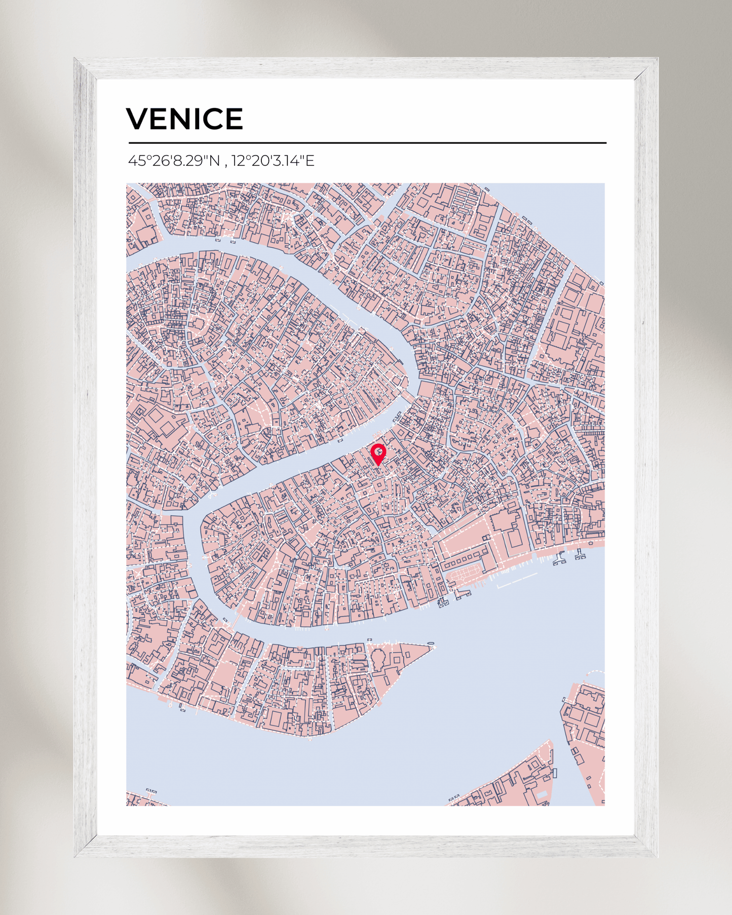 Personalised Map of Venice