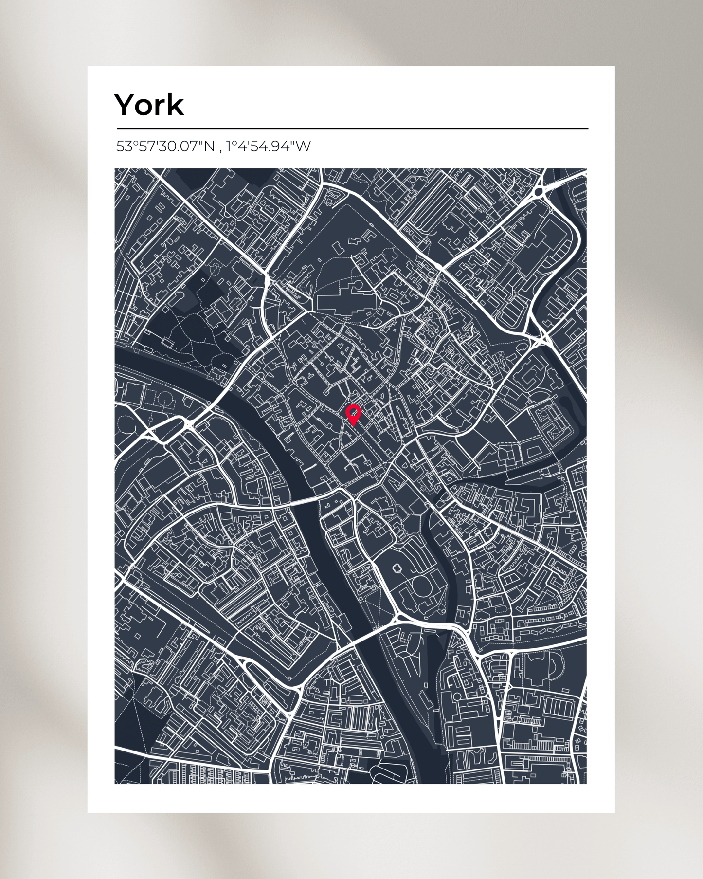 Personalised Map of York