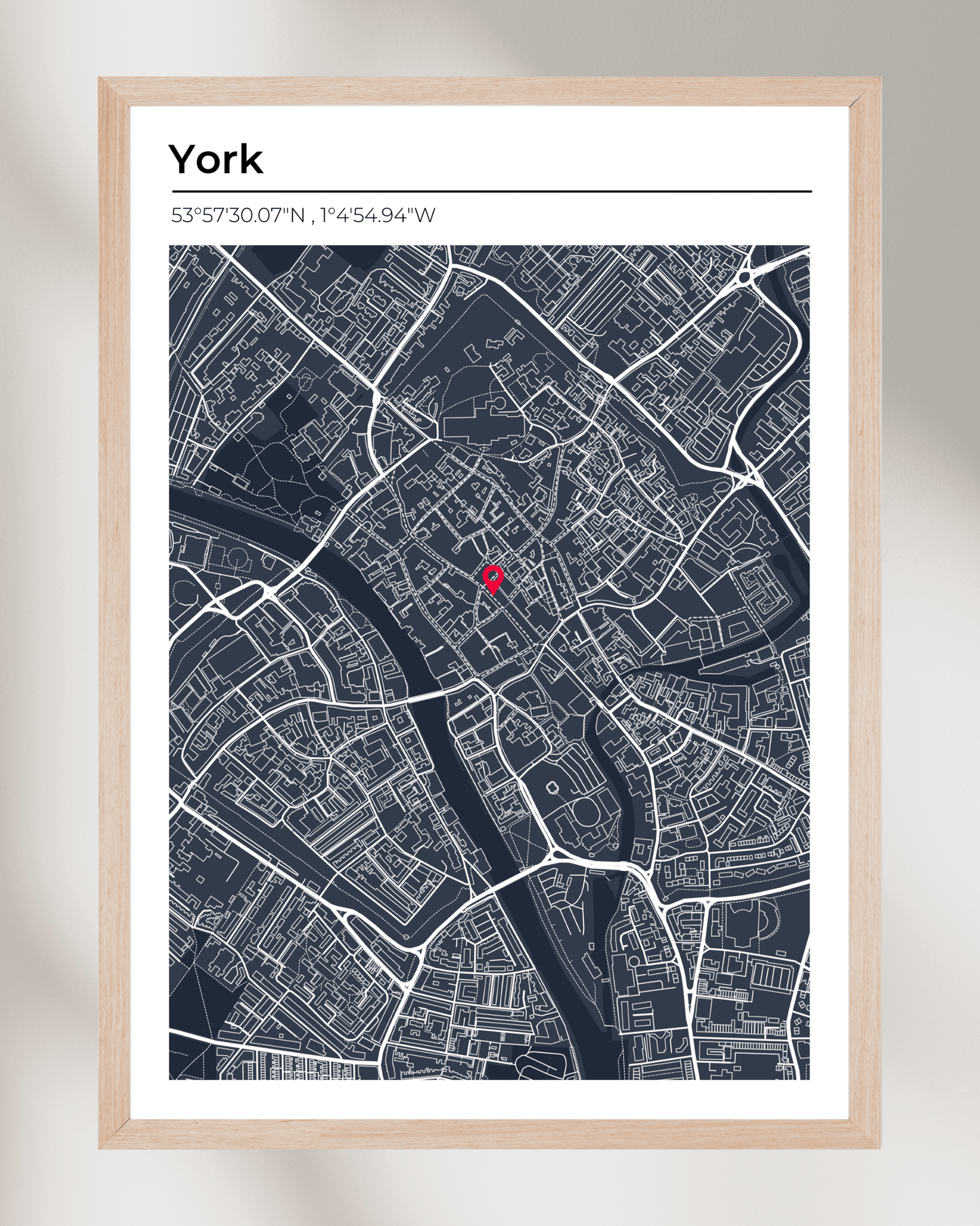 Personalised Map of York