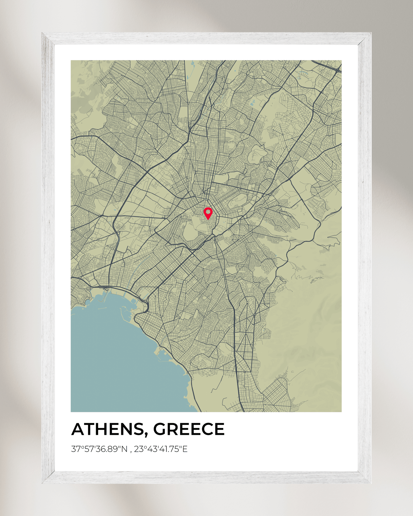 Personalised Map of Athens
