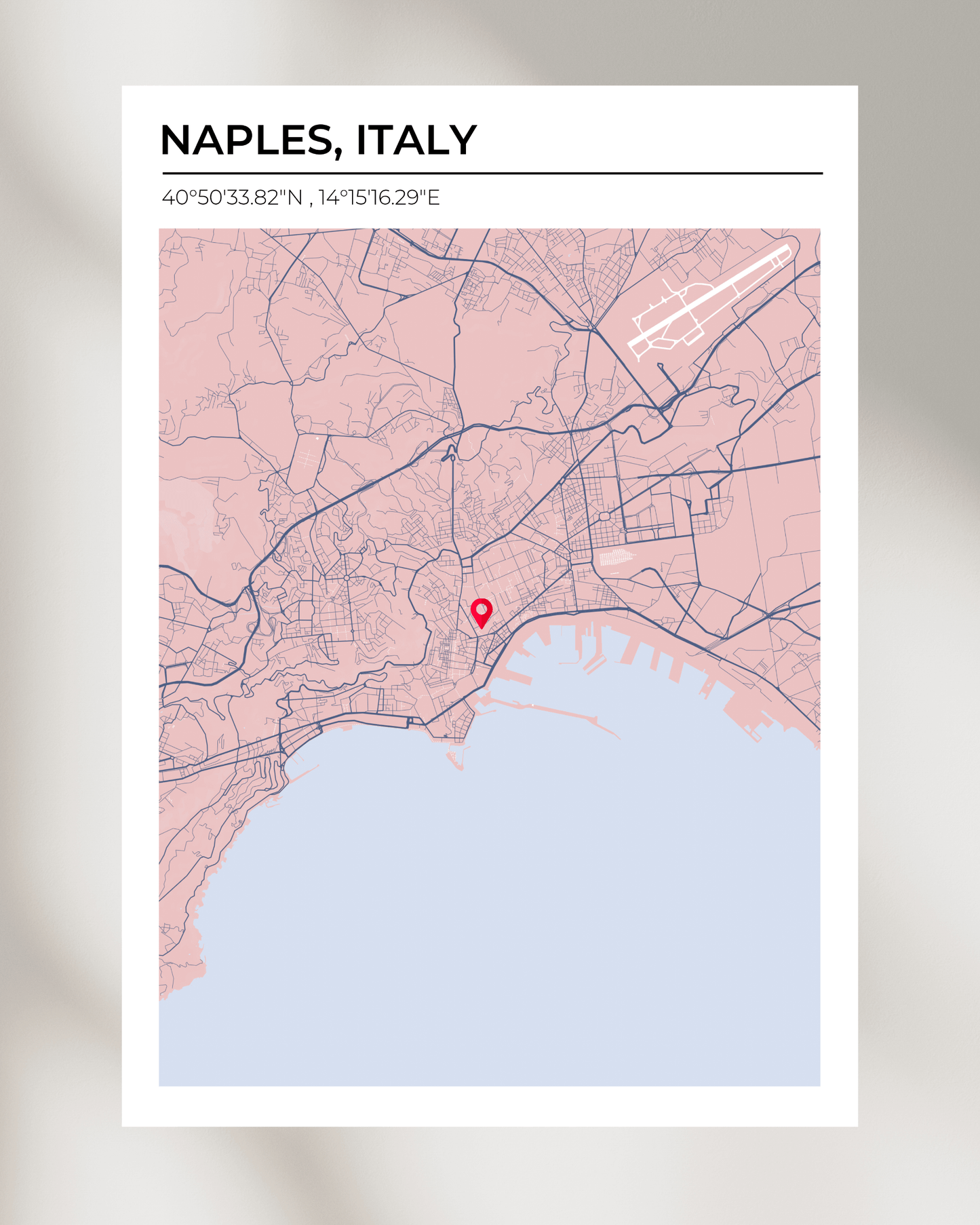 Personalised Map of Naples