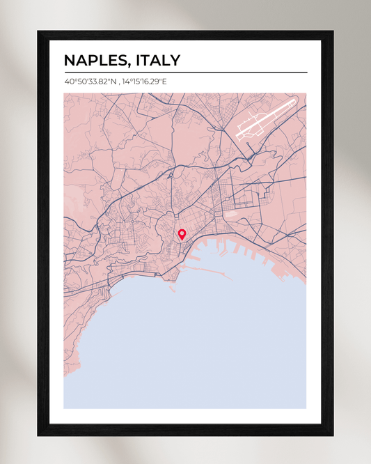 Personalised Map of Naples