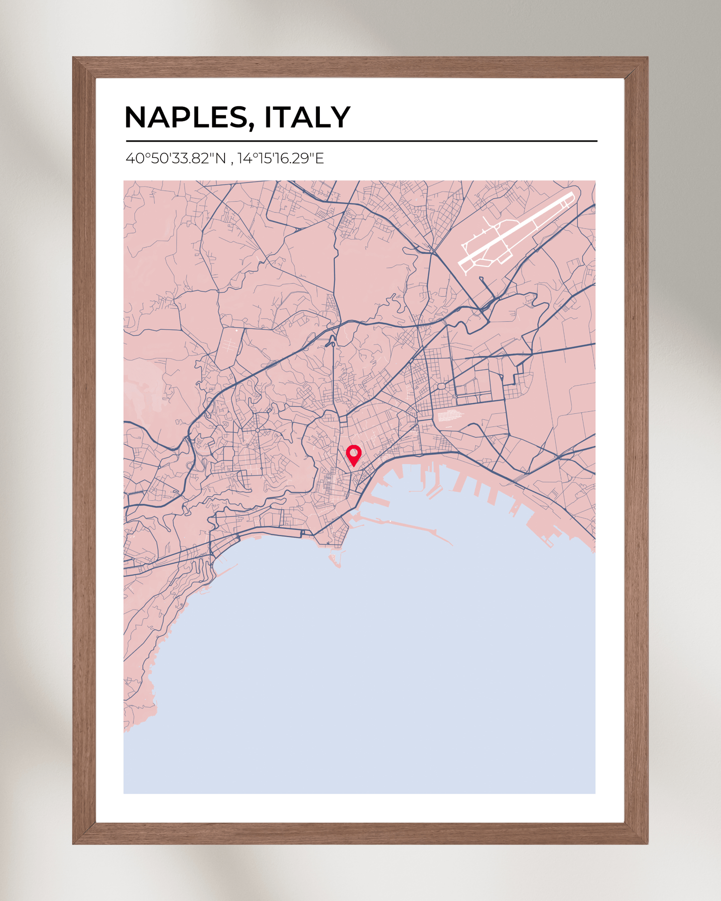 Personalised Map of Naples