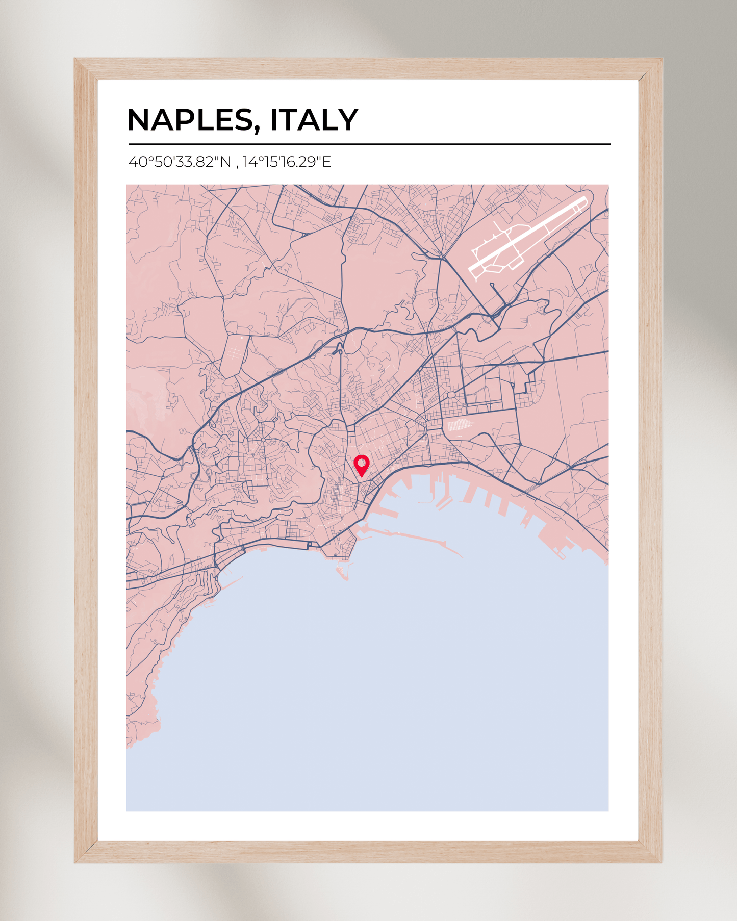 Personalised Map of Naples