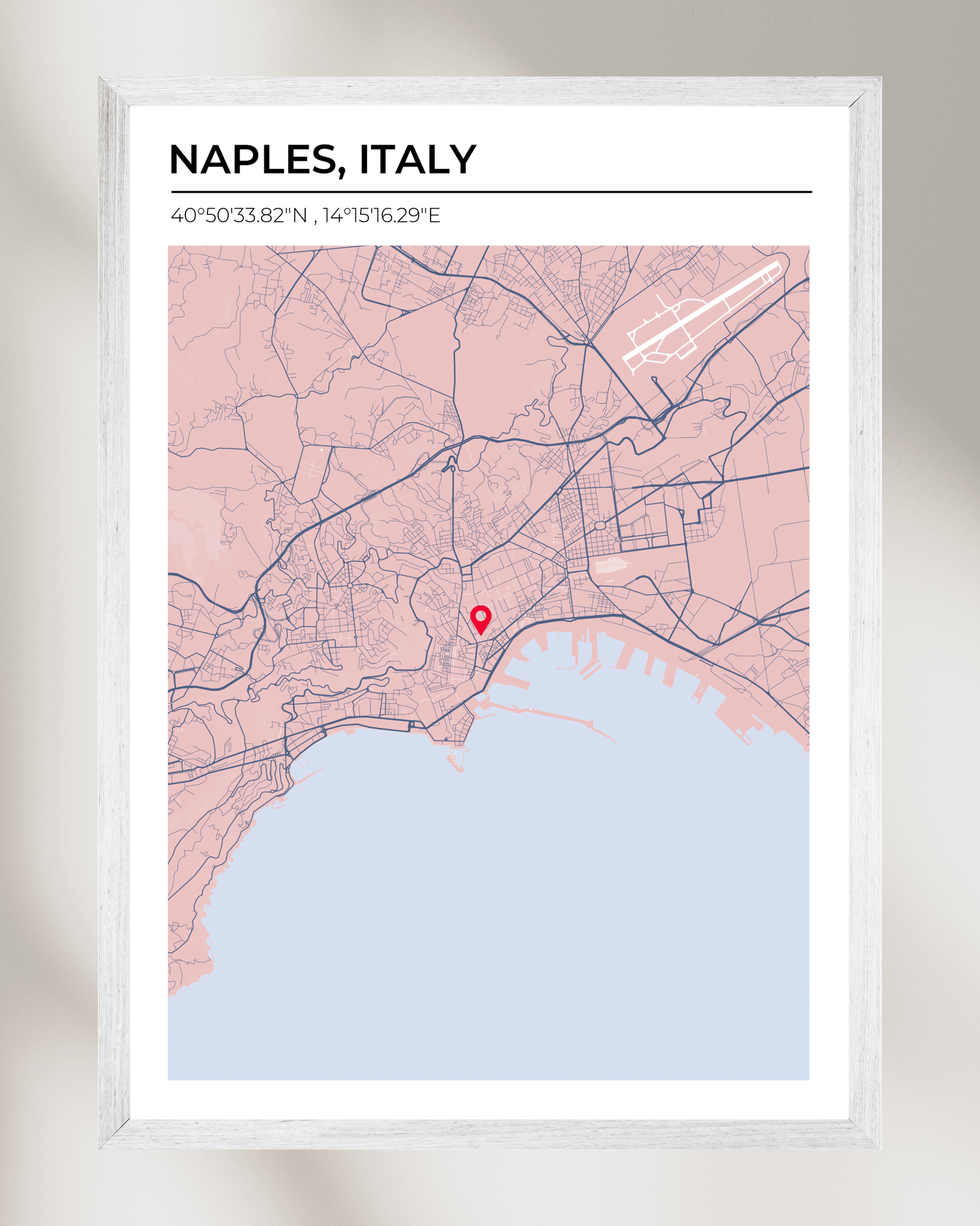 Personalised Map of Naples