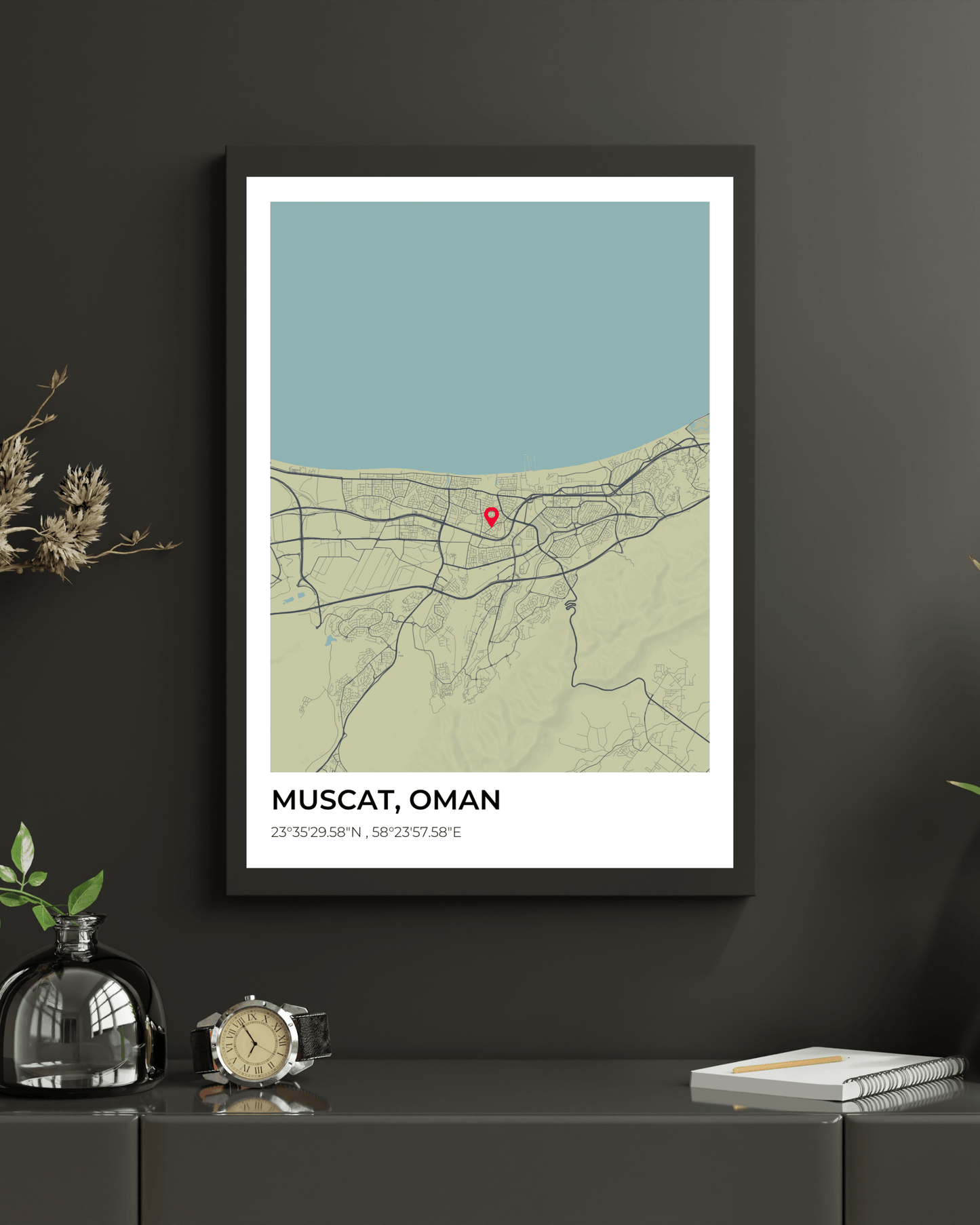 Personalised Map of Muscat