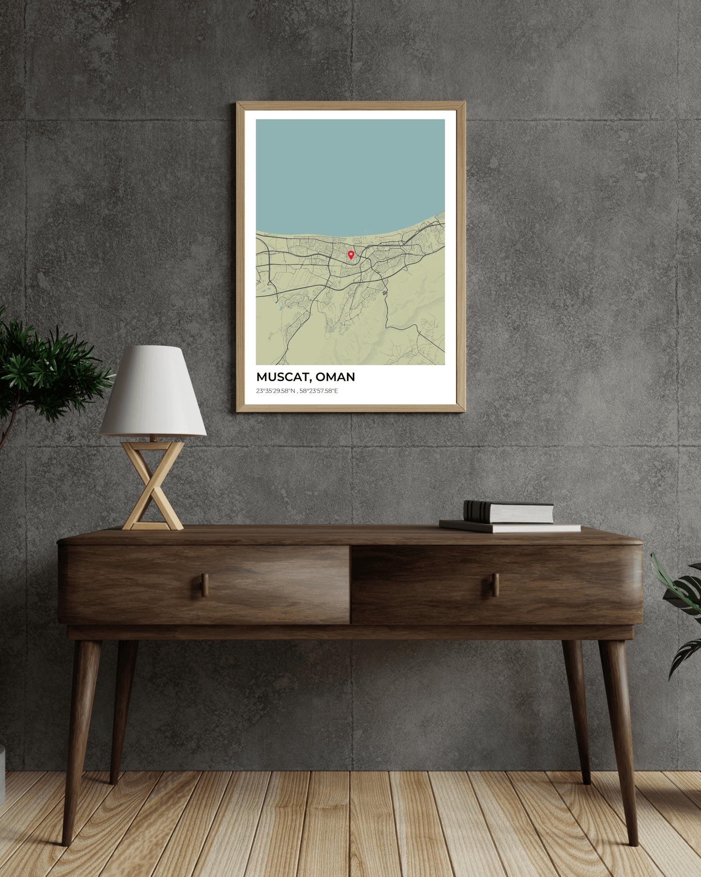 Personalised Map of Muscat