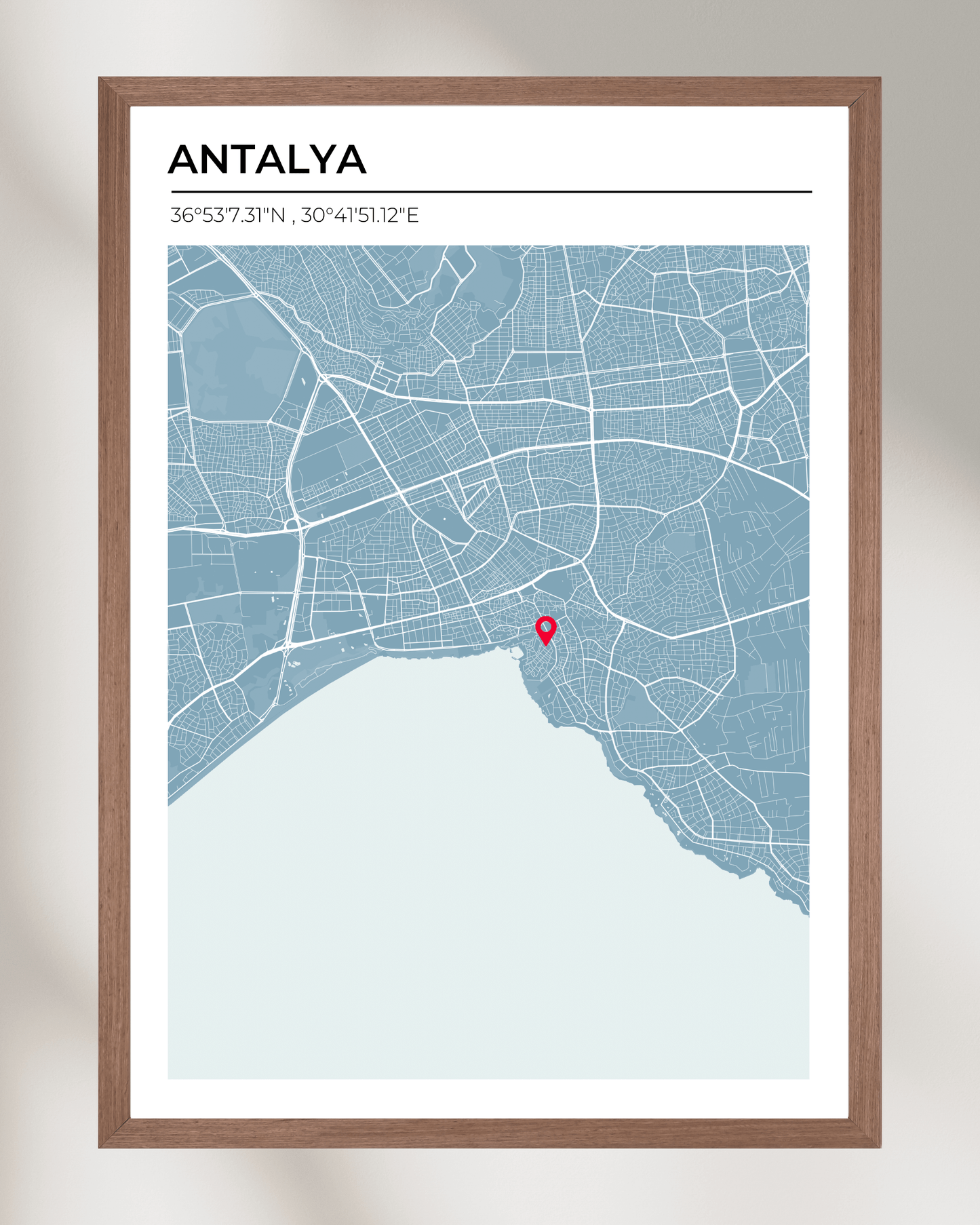 Personalised Map of Antalya