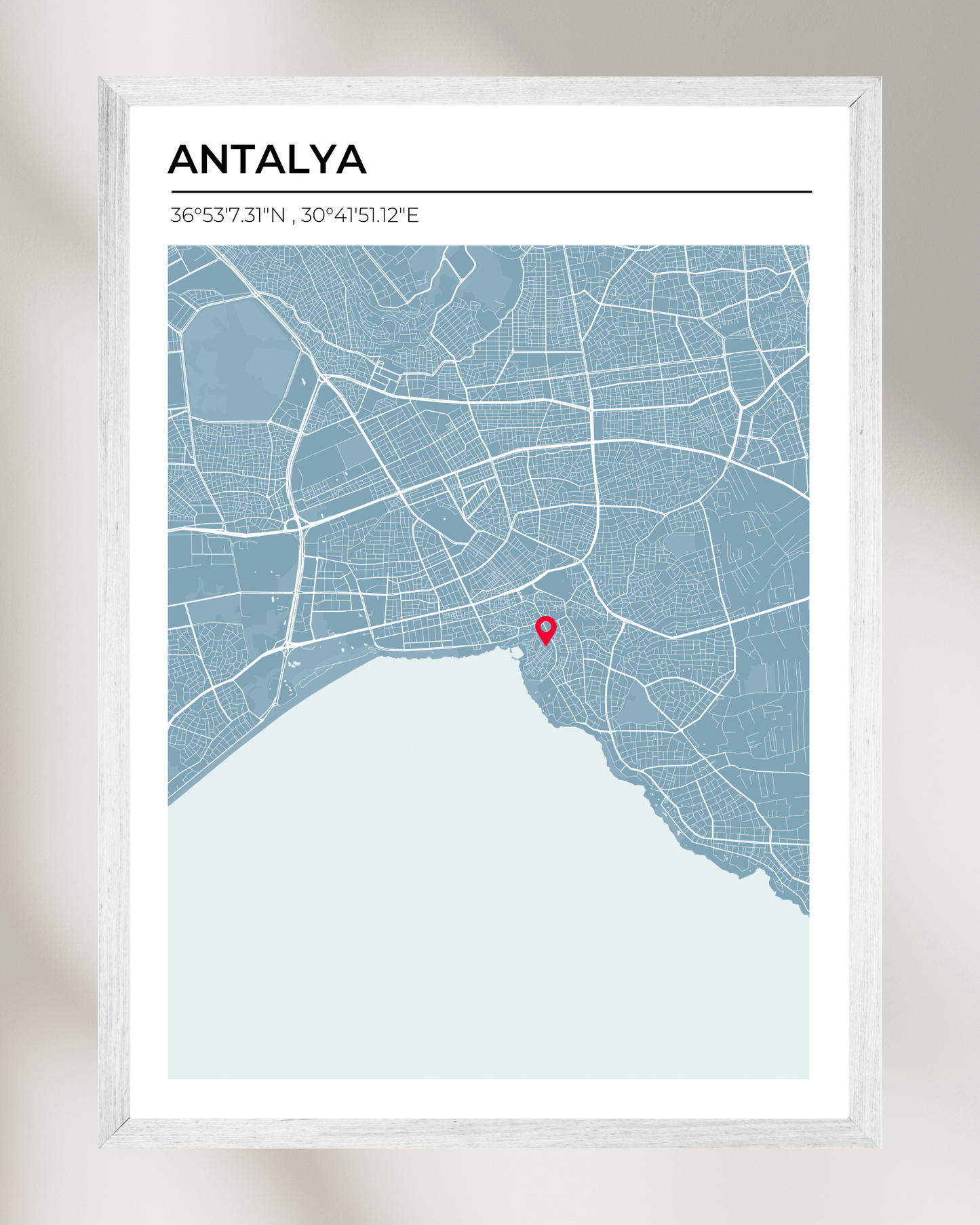 Personalised Map of Antalya