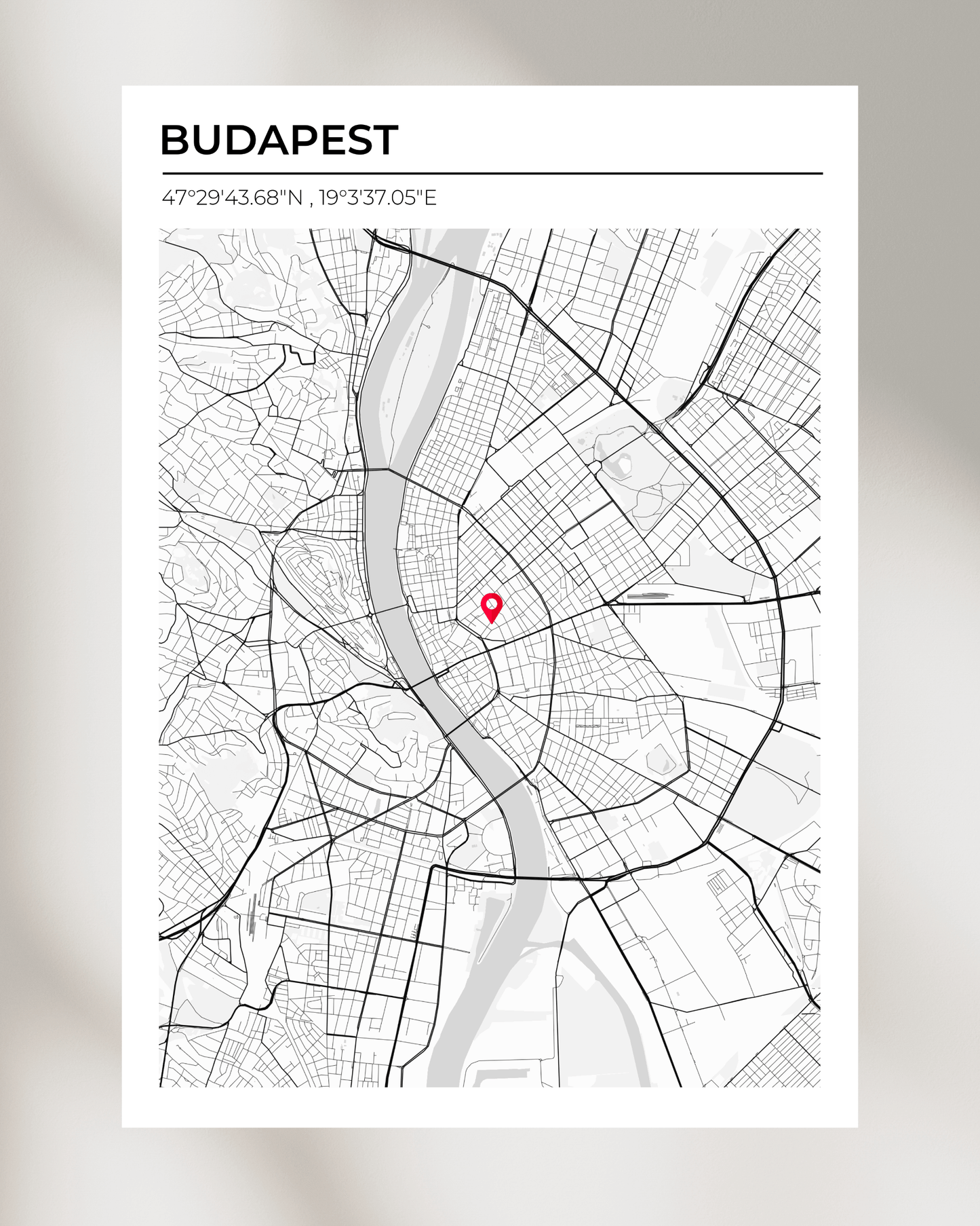 Personalised Map of Budapest