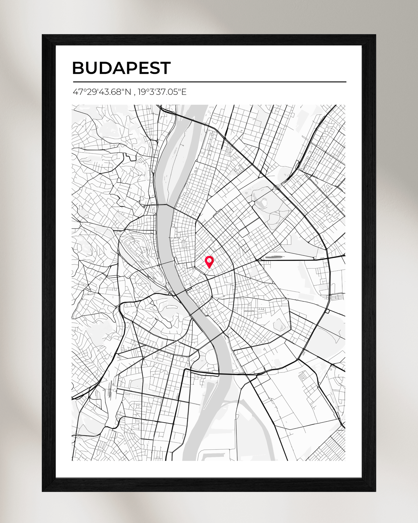 Personalised Map of Budapest