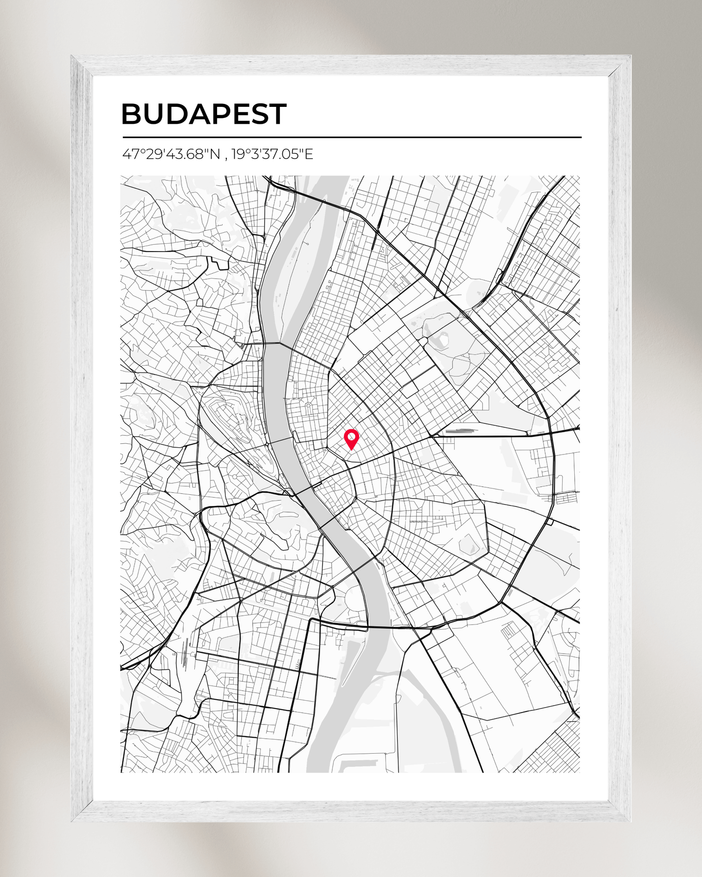 Personalised Map of Budapest
