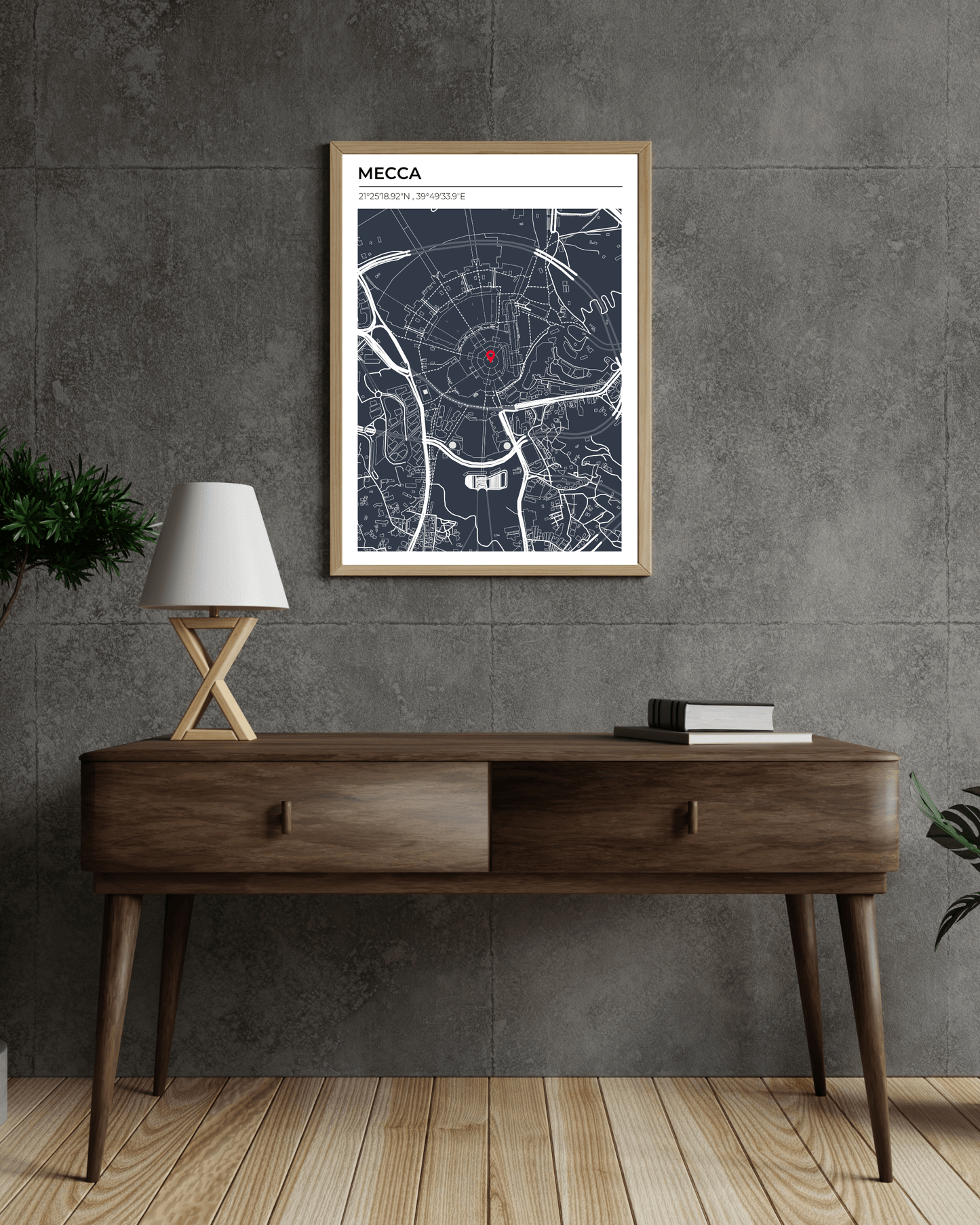 Personalised Map of Mecca
