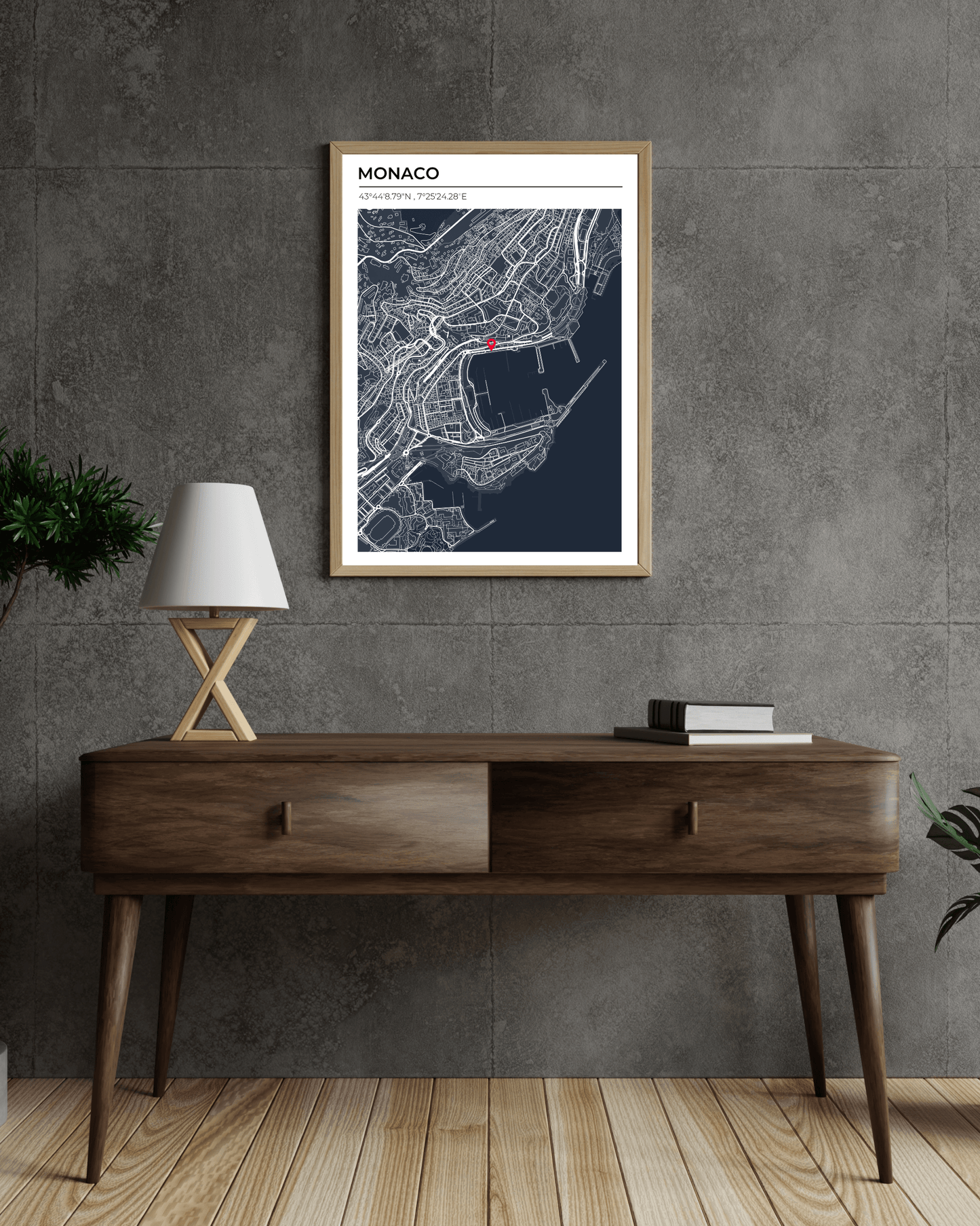 Personalised Map of Monaco