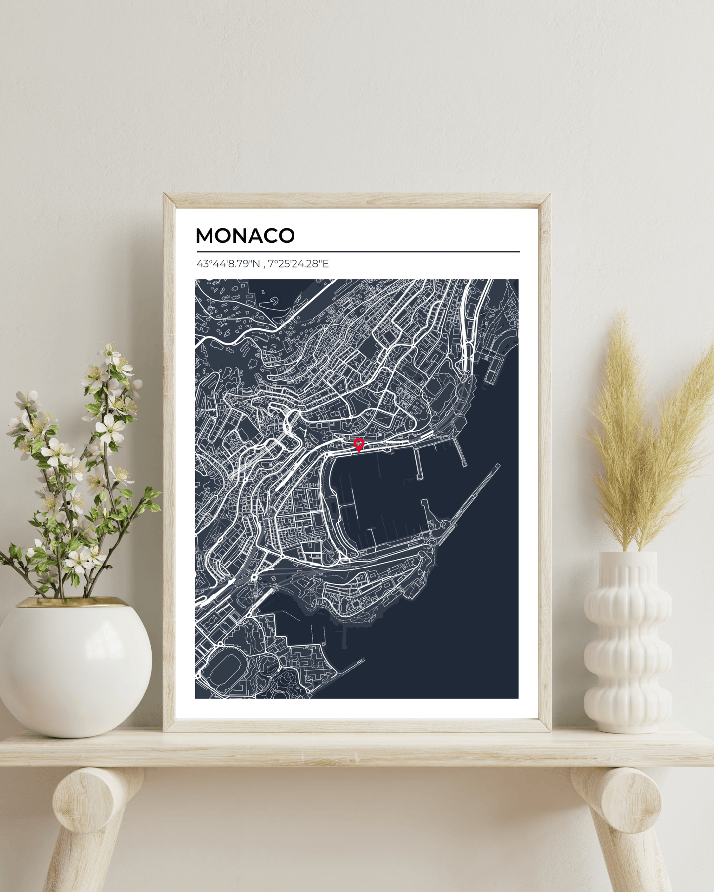 Personalised Map of Monaco