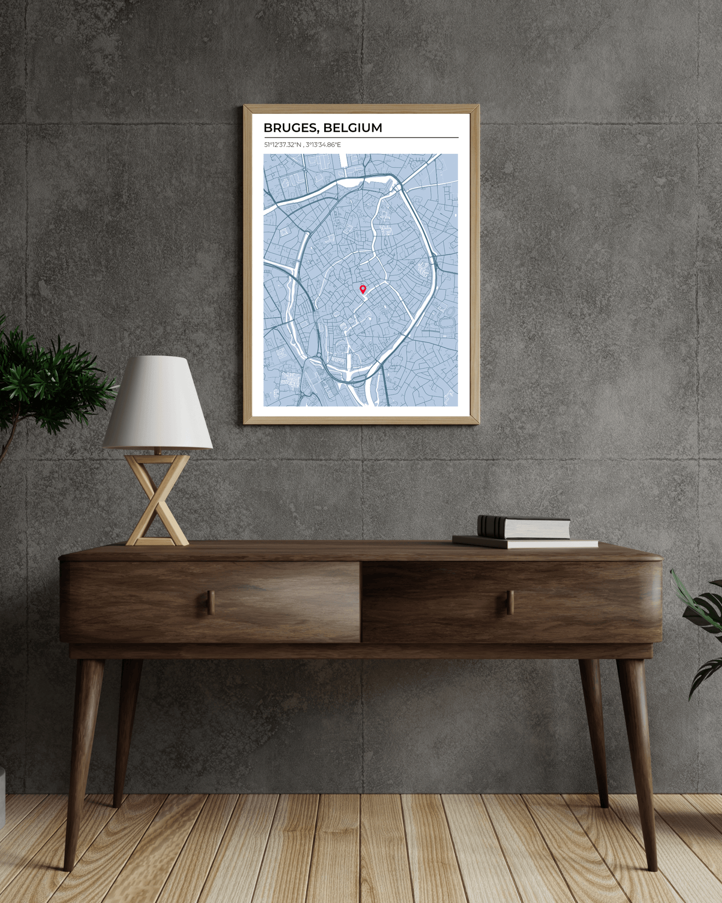 Personalised Map of Bruges