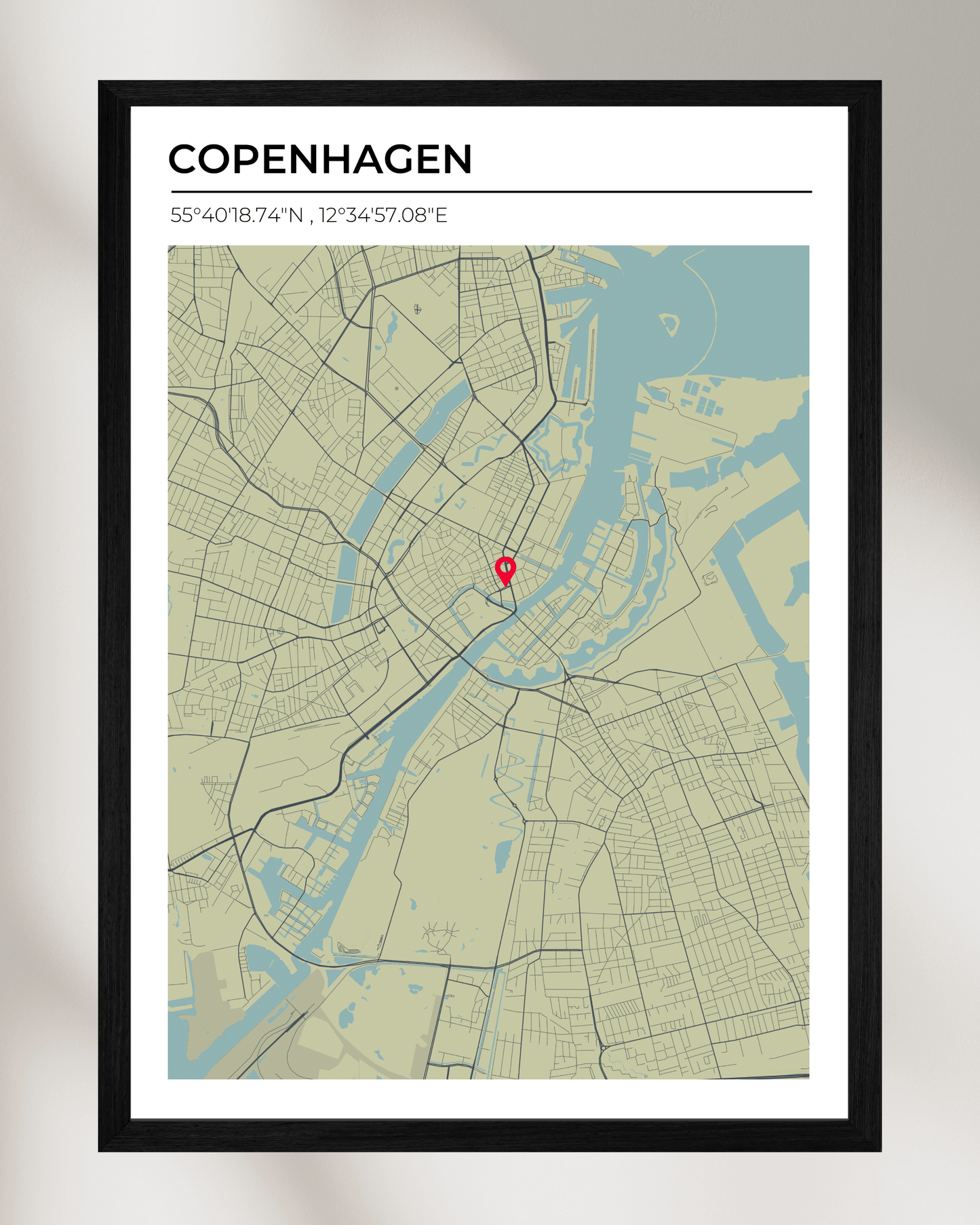 Personalised Map of Copenhagen