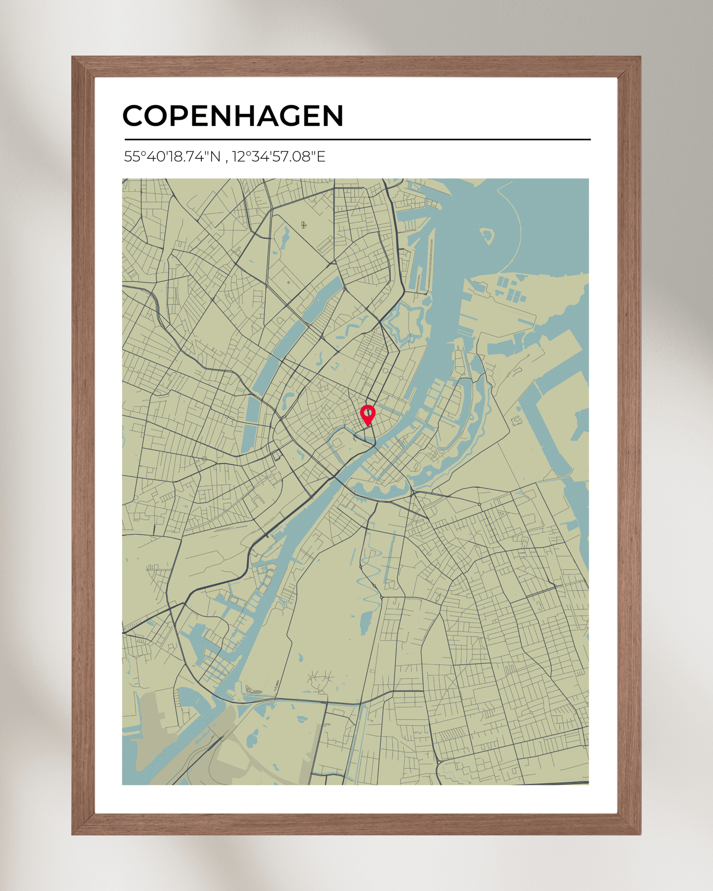 Personalised Map of Copenhagen