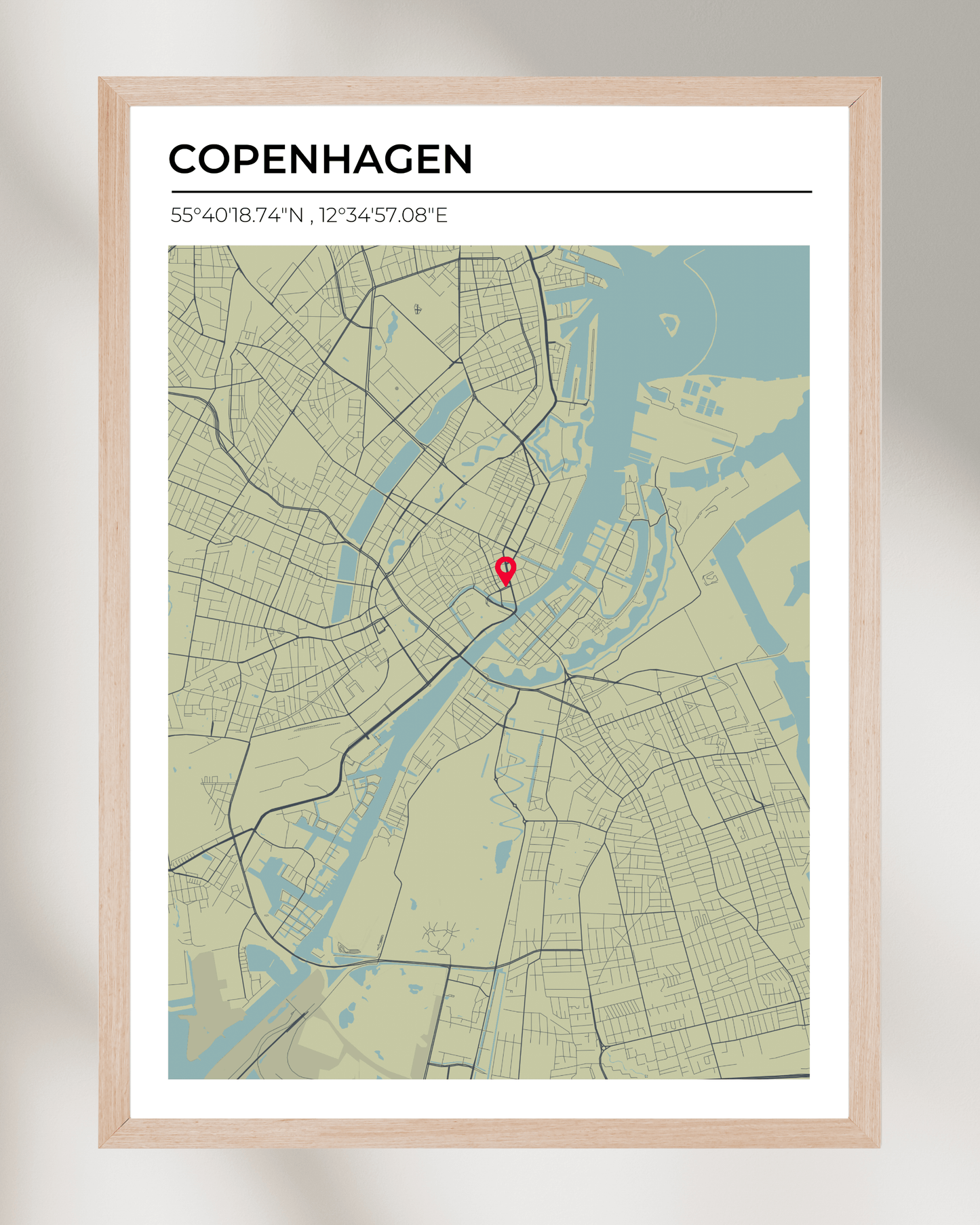 Personalised Map of Copenhagen