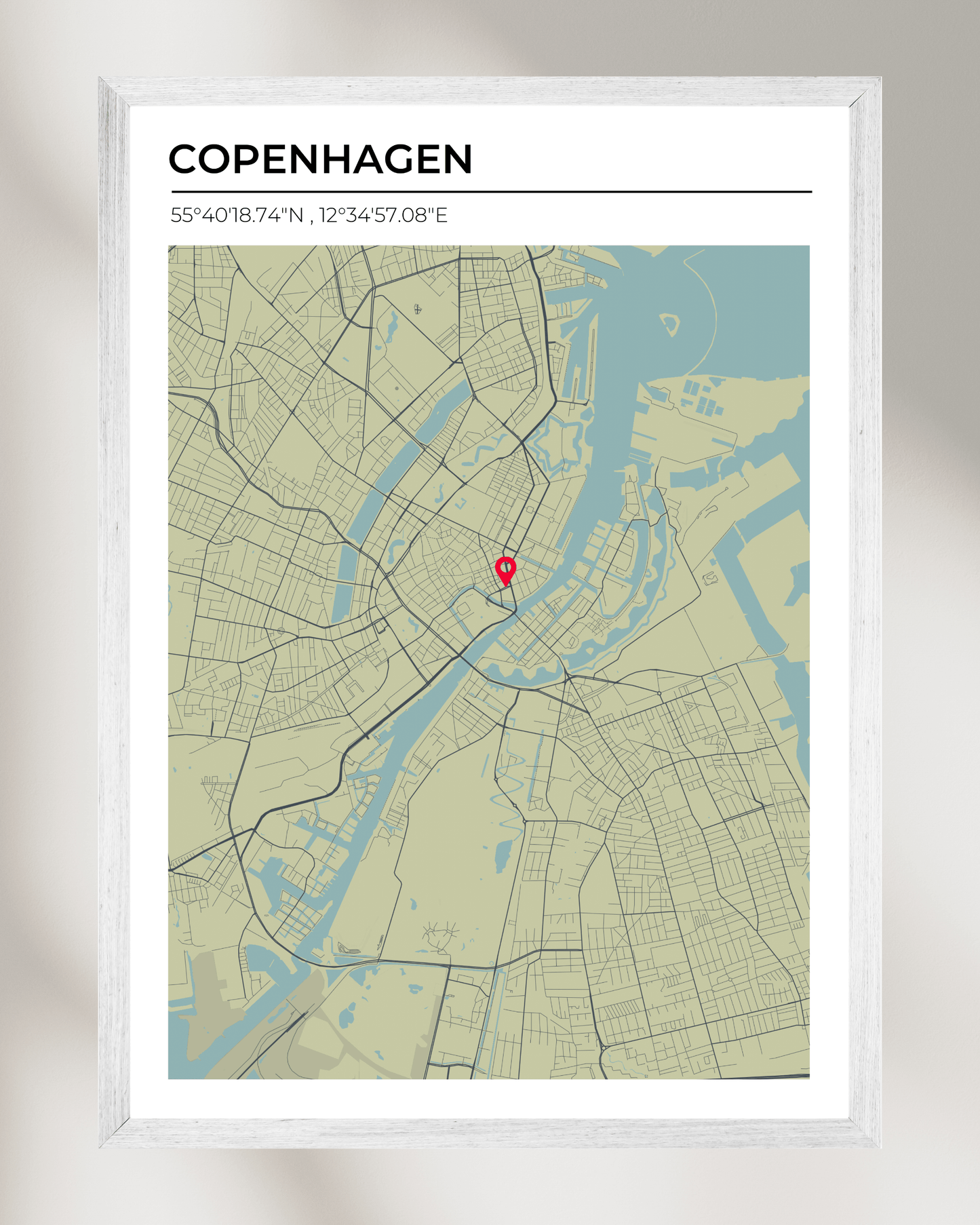 Personalised Map of Copenhagen
