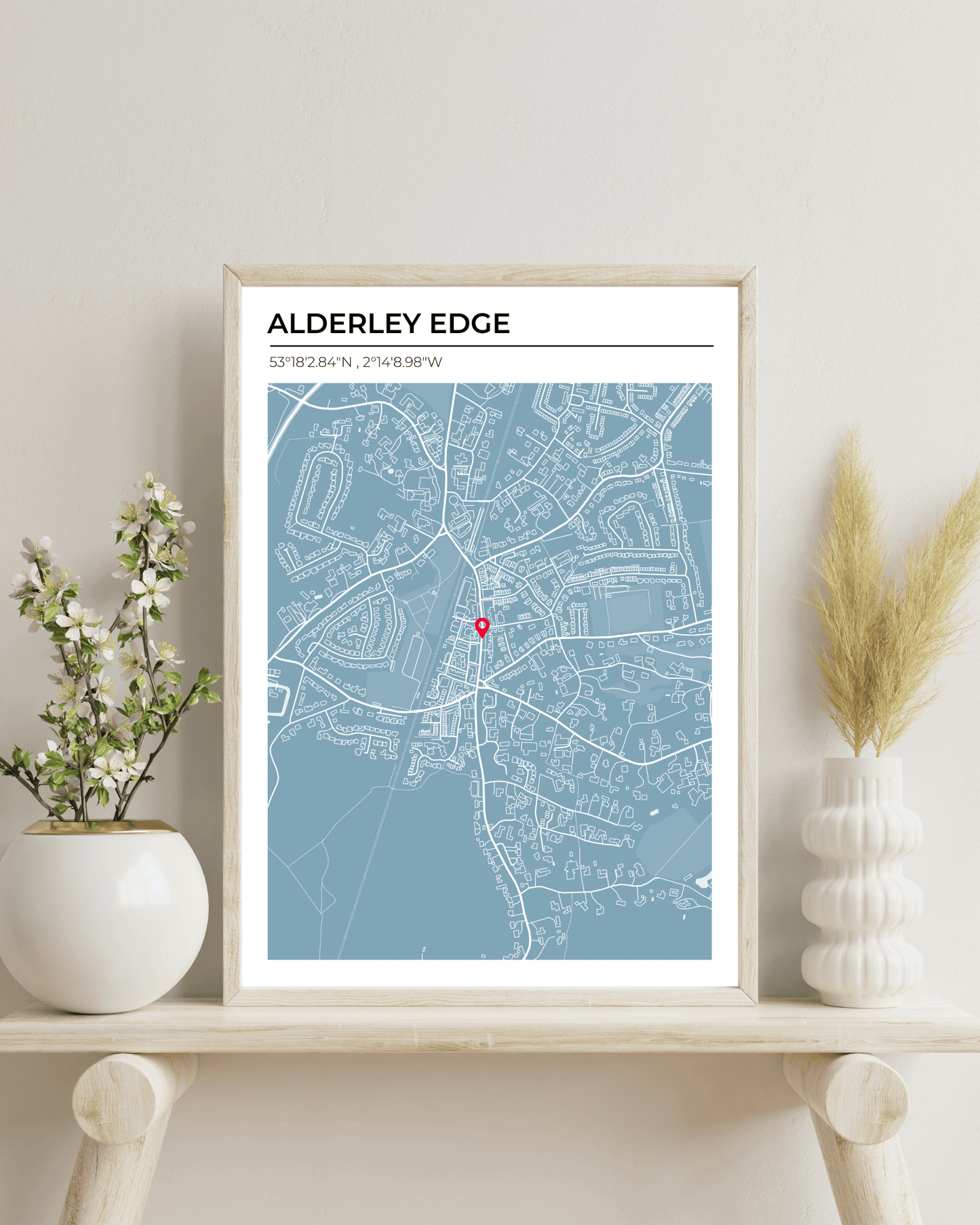Personalised Map of Alderley Edge