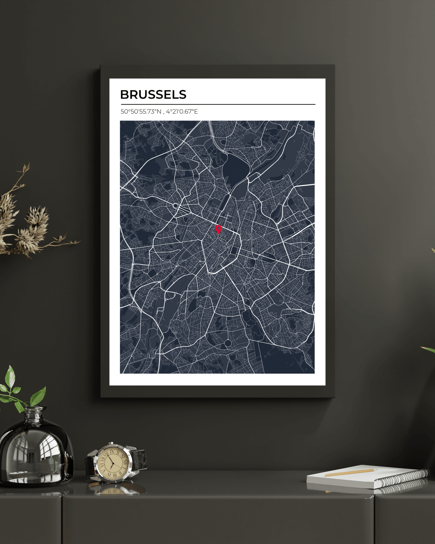 Personalised Map of Brussels
