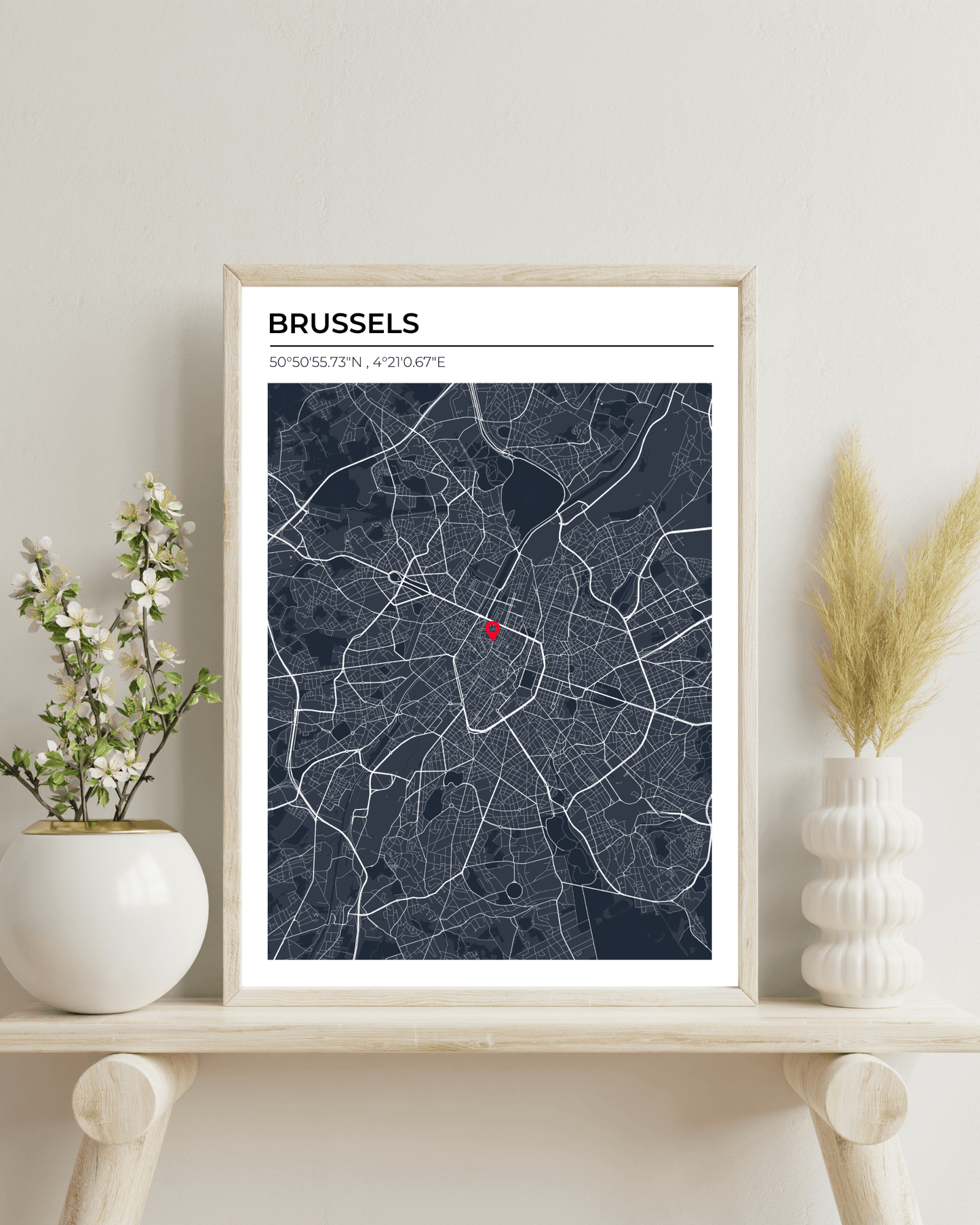 Personalised Map of Brussels