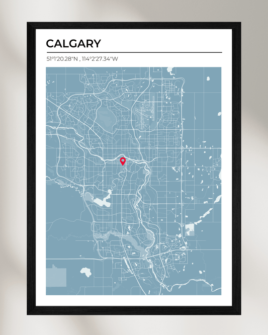 Personalised Map of Calgary