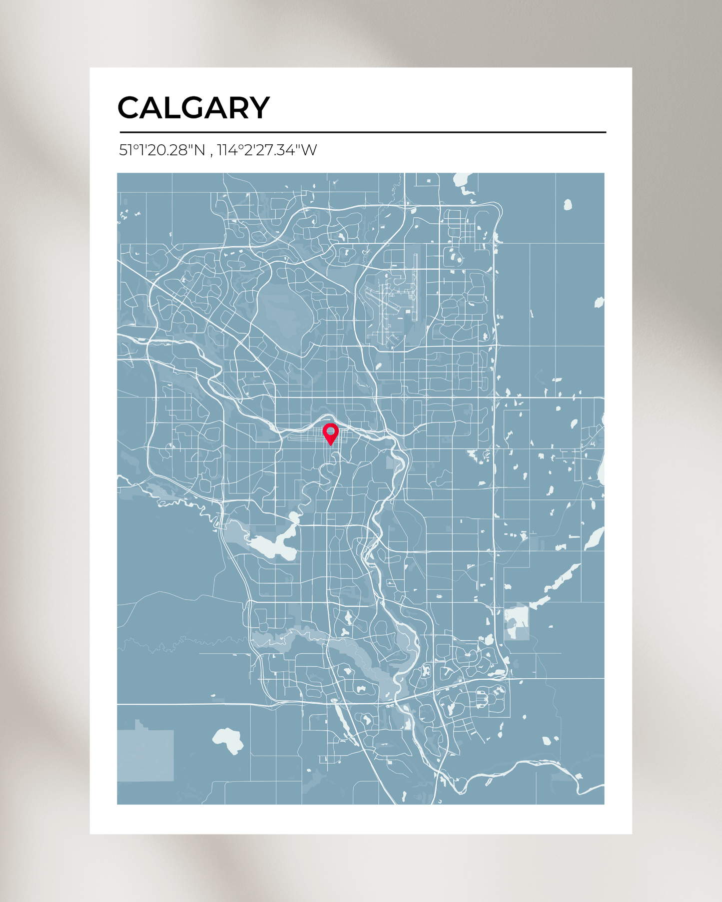 Personalised Map of Calgary