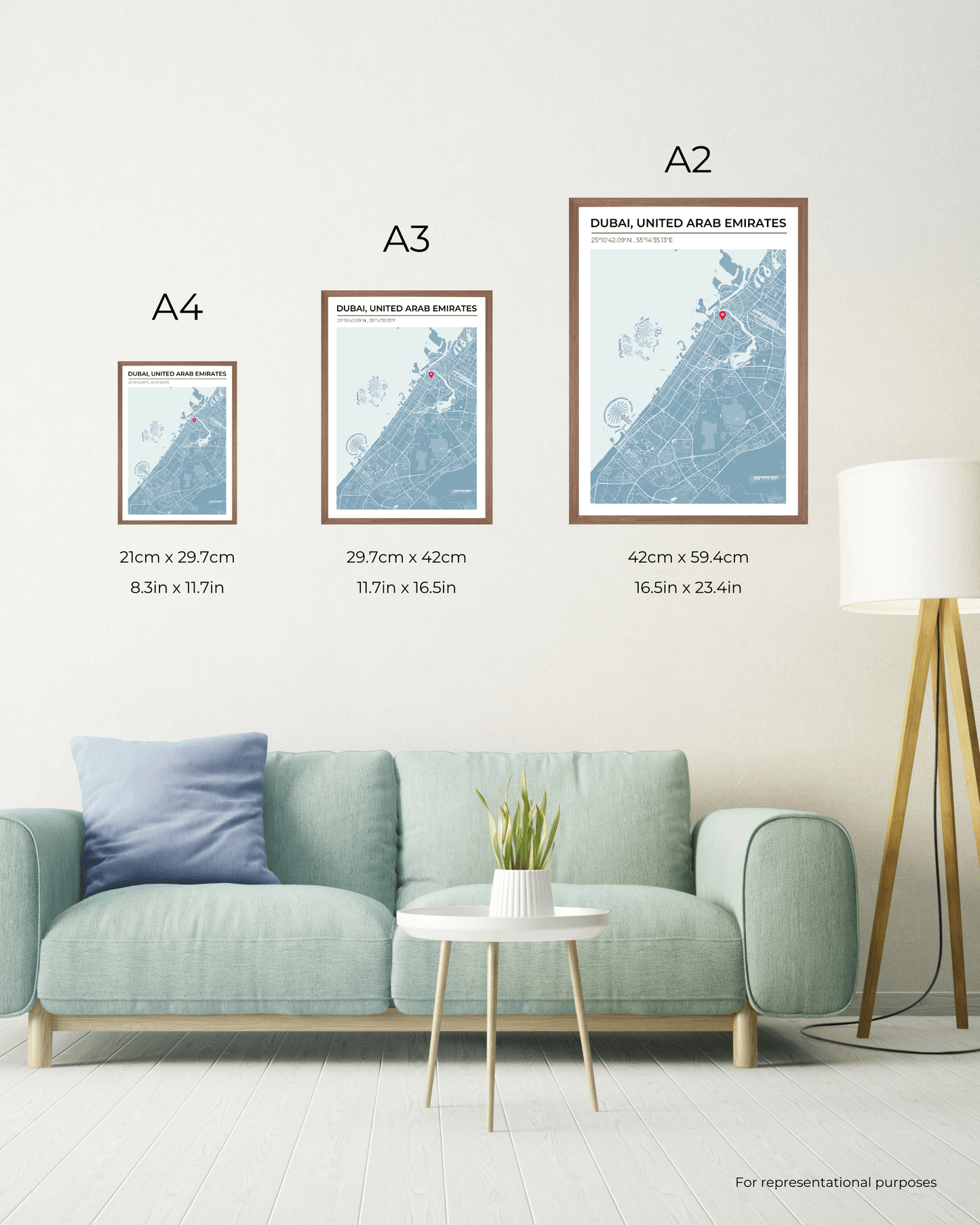 Personalised Map of Dubai