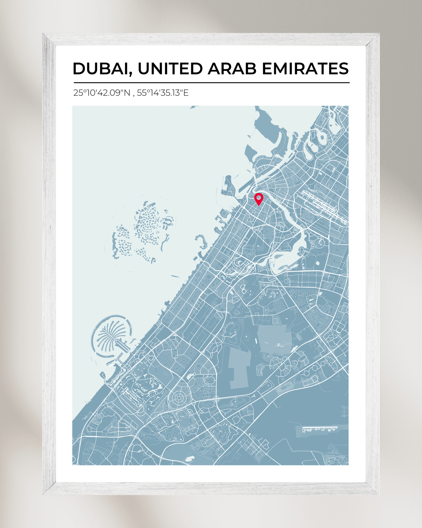 Personalised Map of Dubai