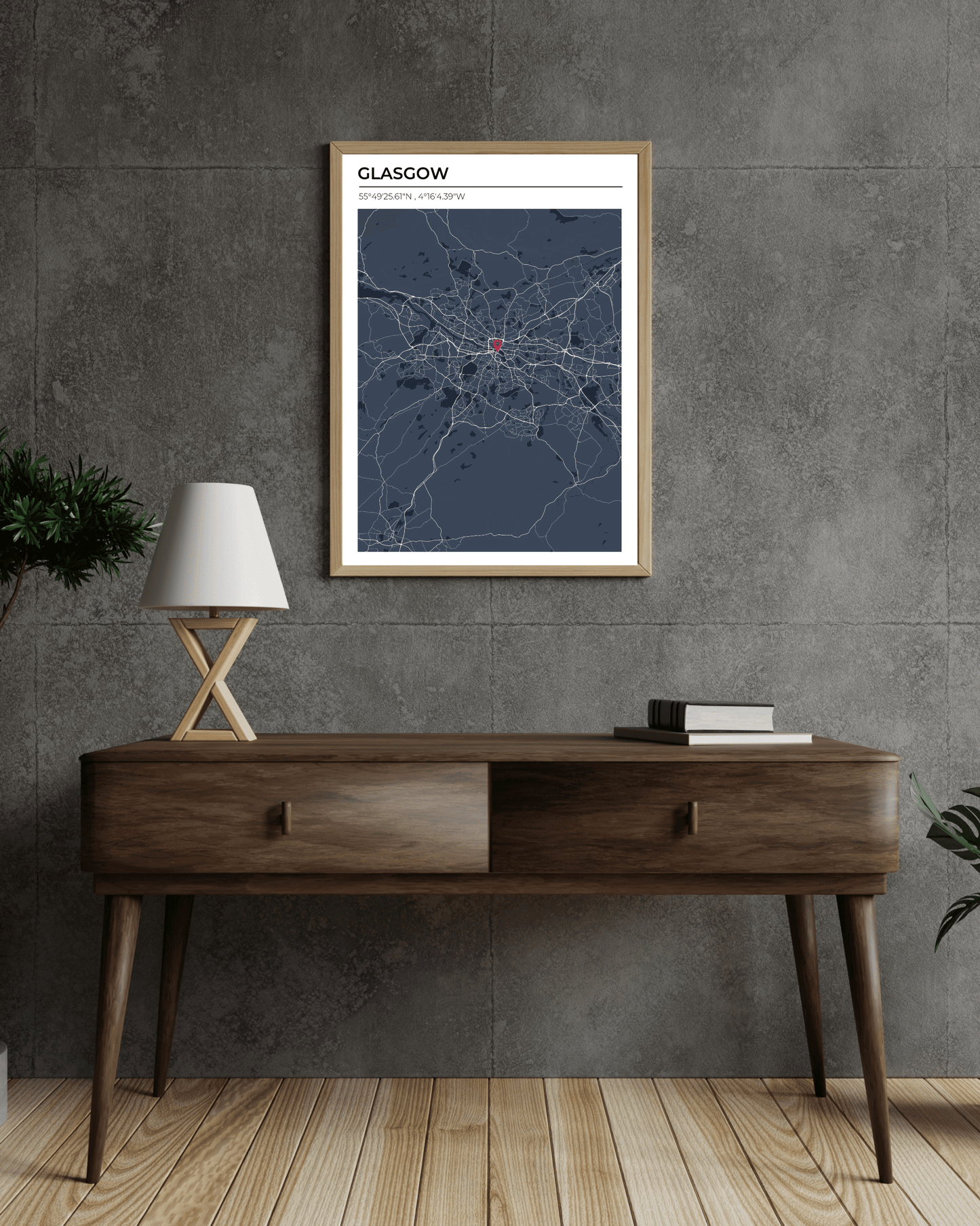 Personalised Map of Glasgow