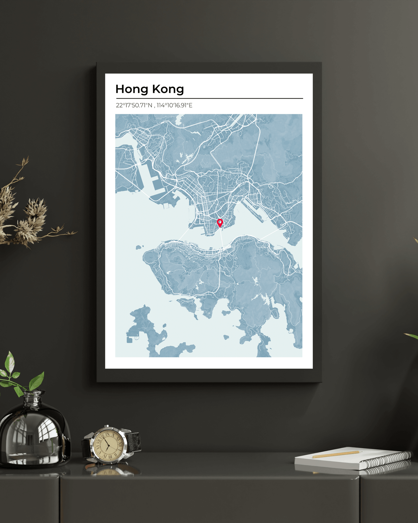 Personalised Map of Hong Kong