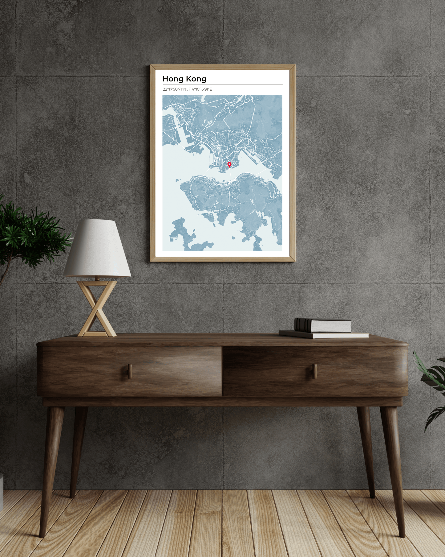 Personalised Map of Hong Kong